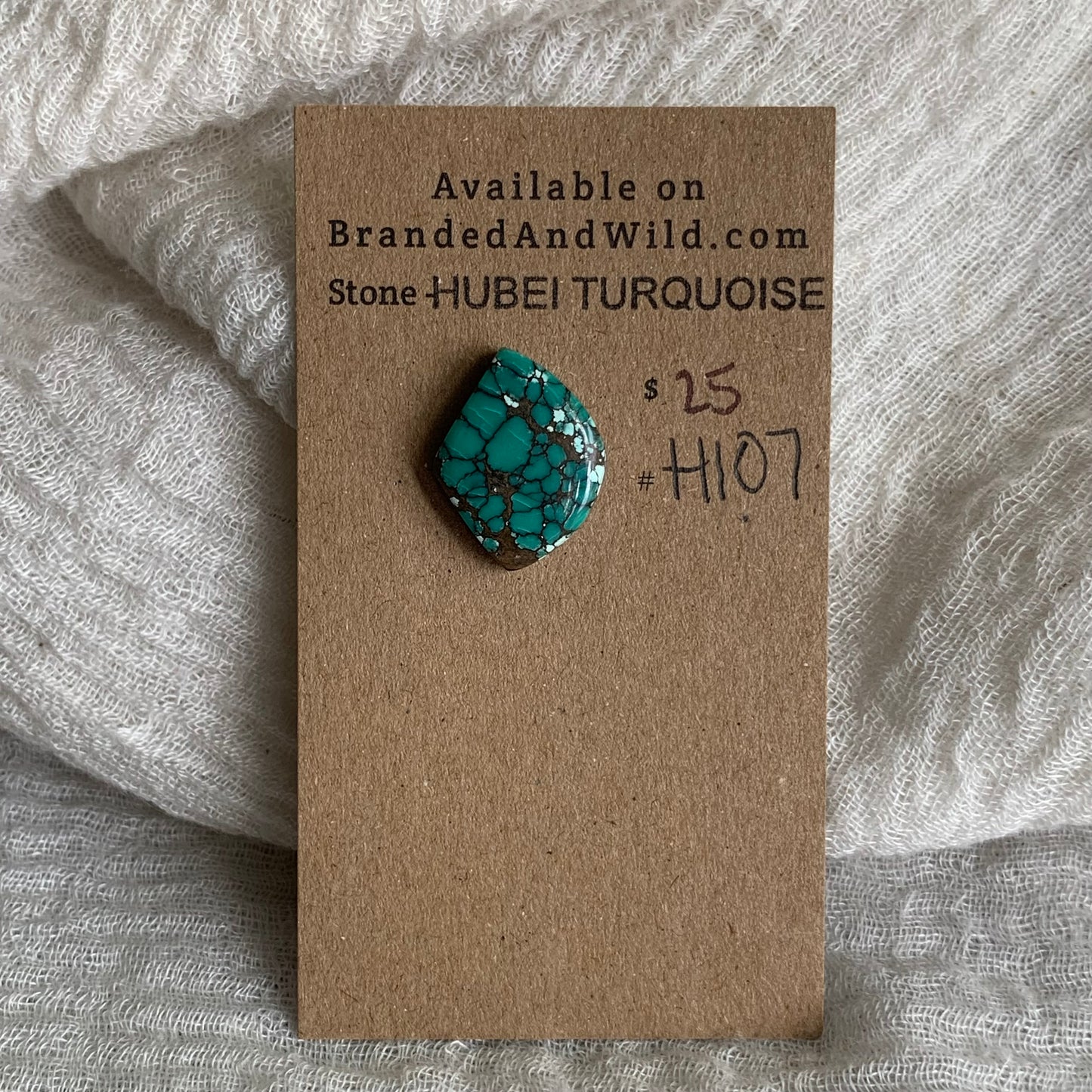 Hubei Turquoise Cabochon - H107