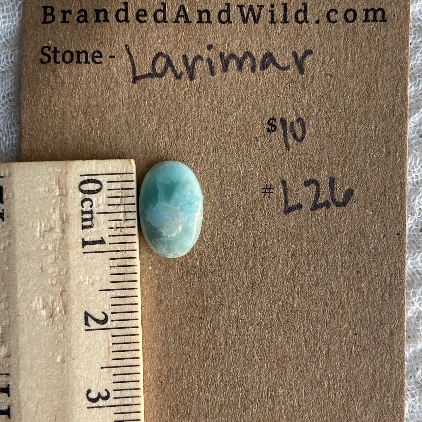 Larimar Cabochon - L26