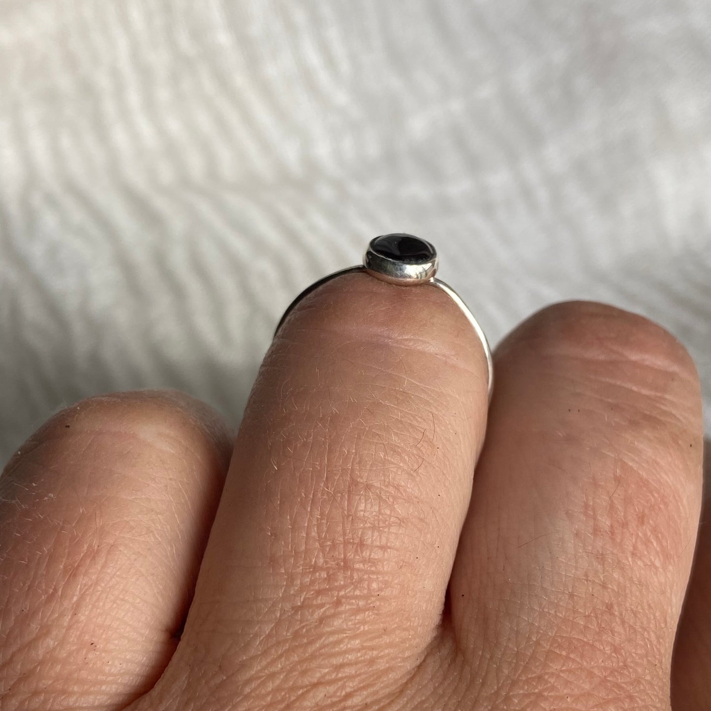 Sterling Silver Ring - R112 Size - 8