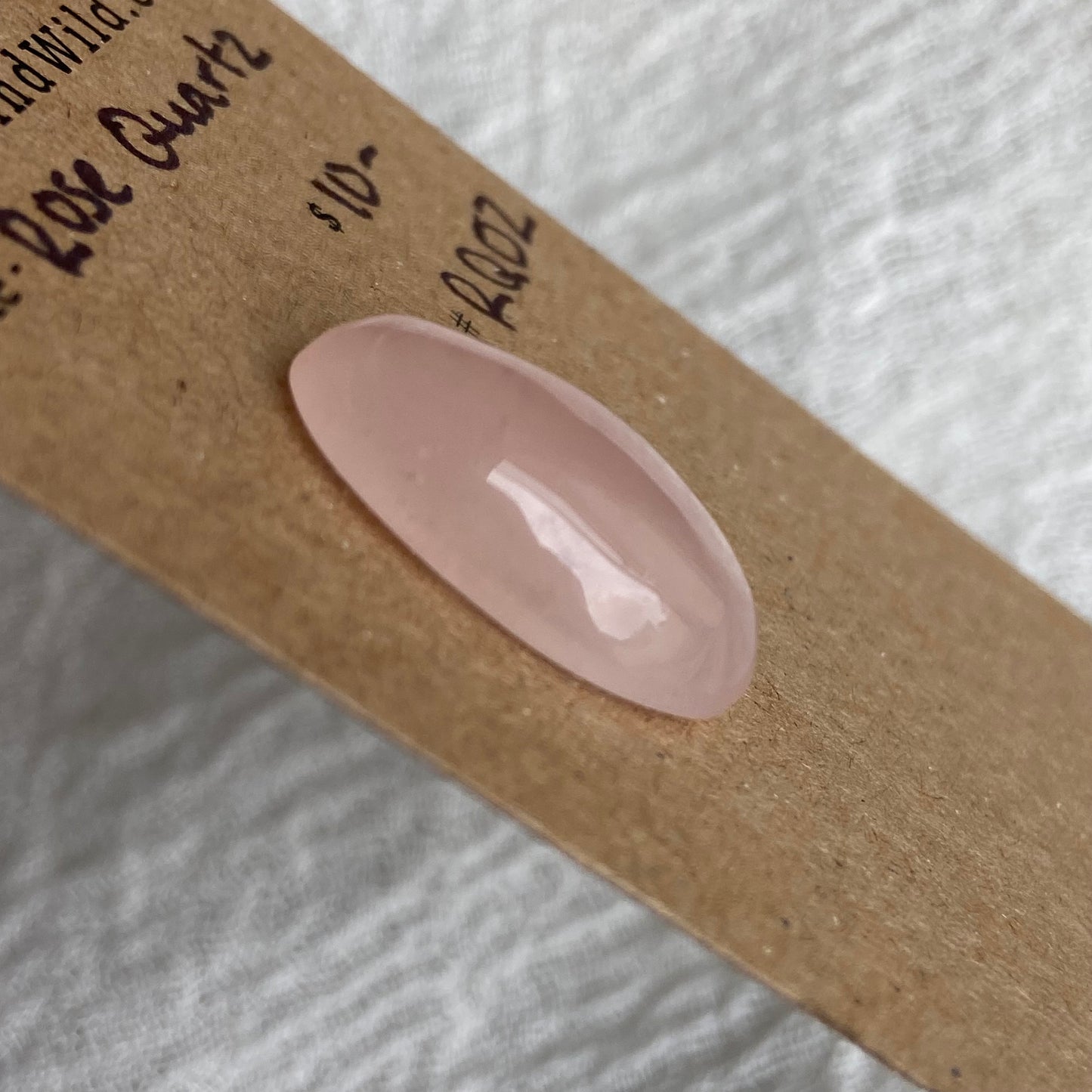 Rose Quartz Cabochon - RQ02