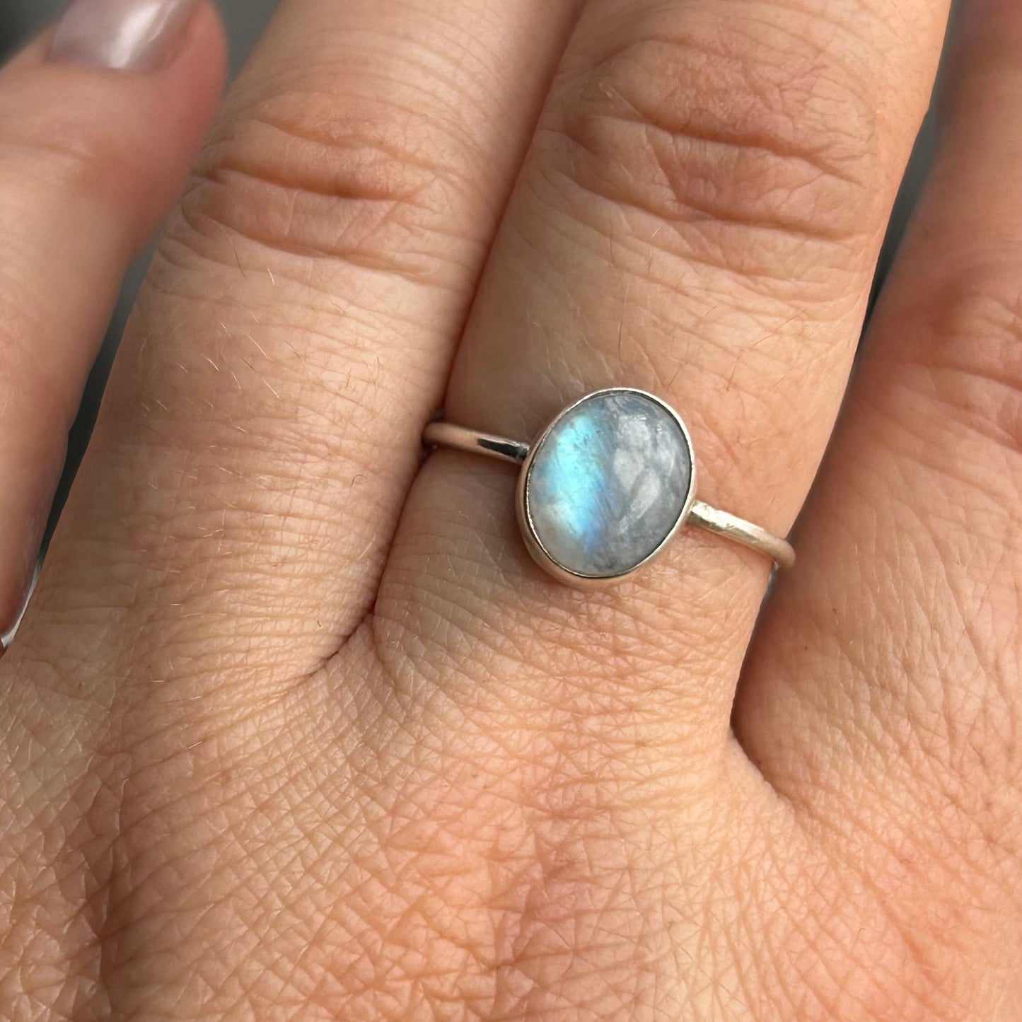 Moonstone Ring Class (Silver and Cabochon Included) 041C5FE2-30DA-48C6-8155-C02AD20EC853 Brandedandwild.com