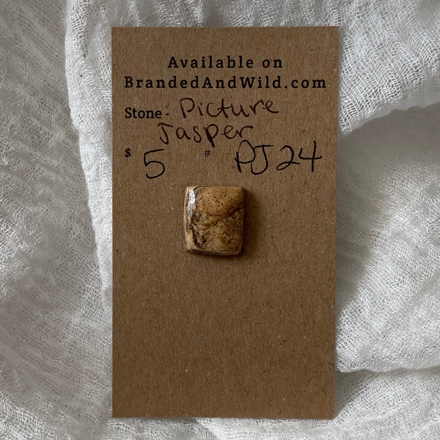 Picture Jasper cabochon - PJ24