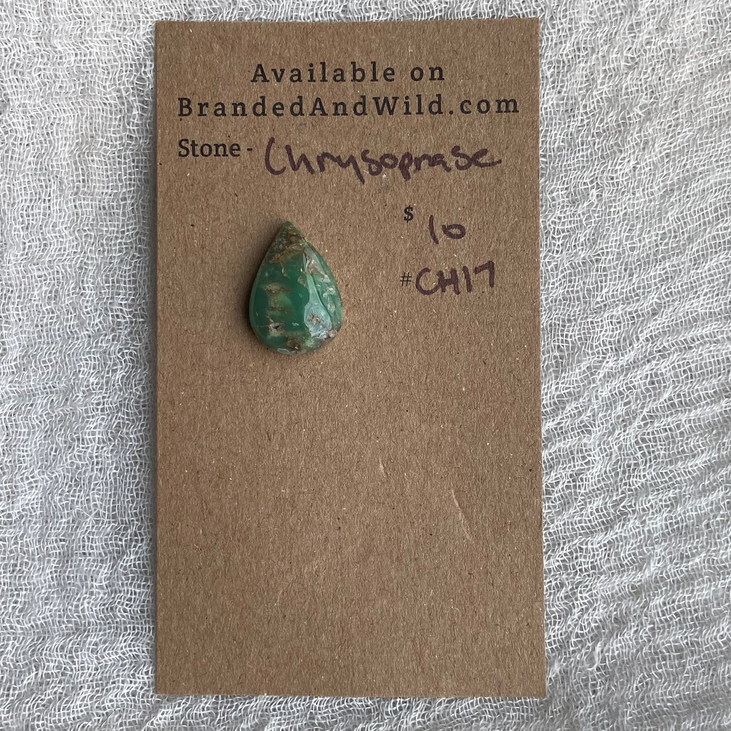 Chrysoprase Cabochon - Ch17