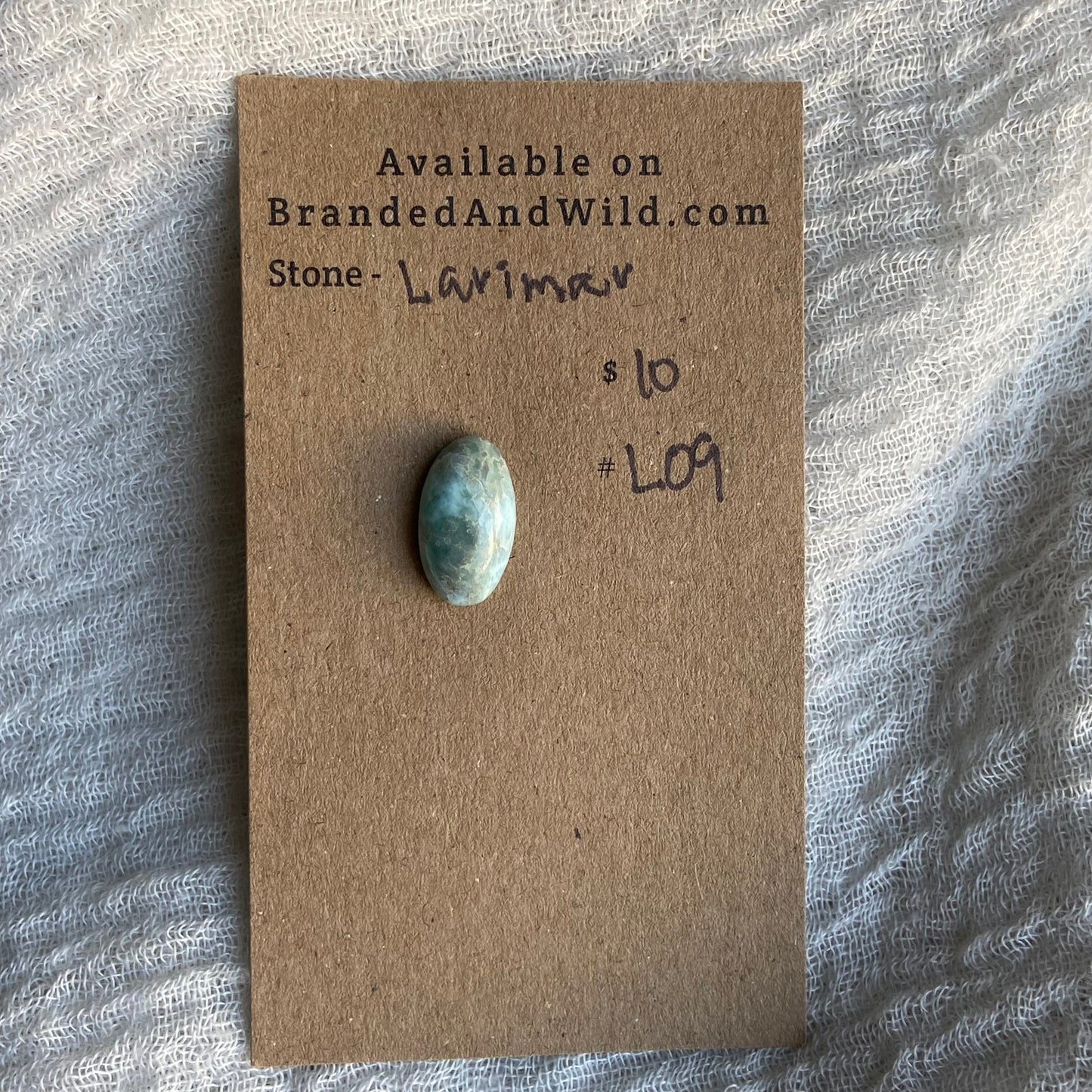 Larimar Cabochon - L09