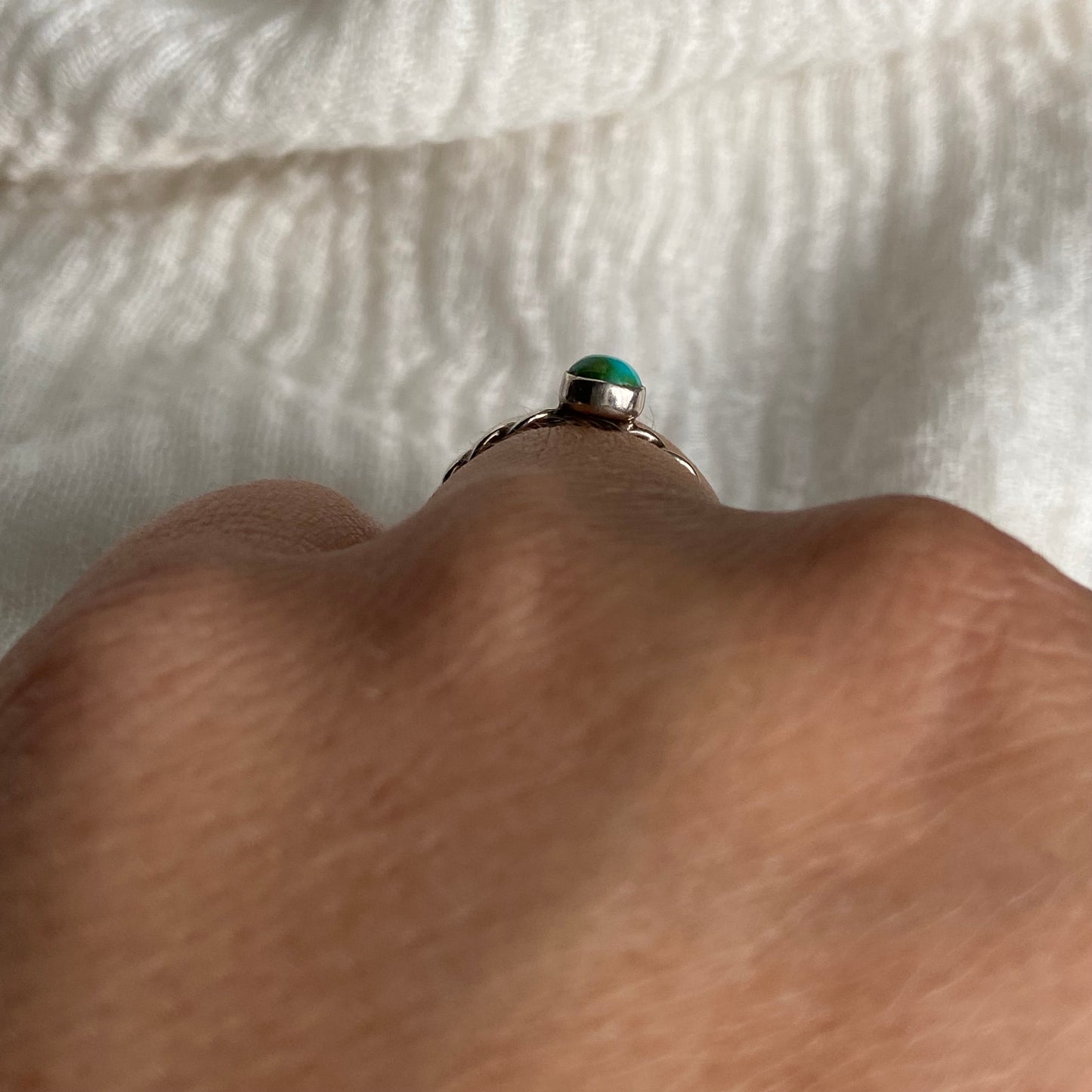 Sterling Silver Ring - R56 Size - 7