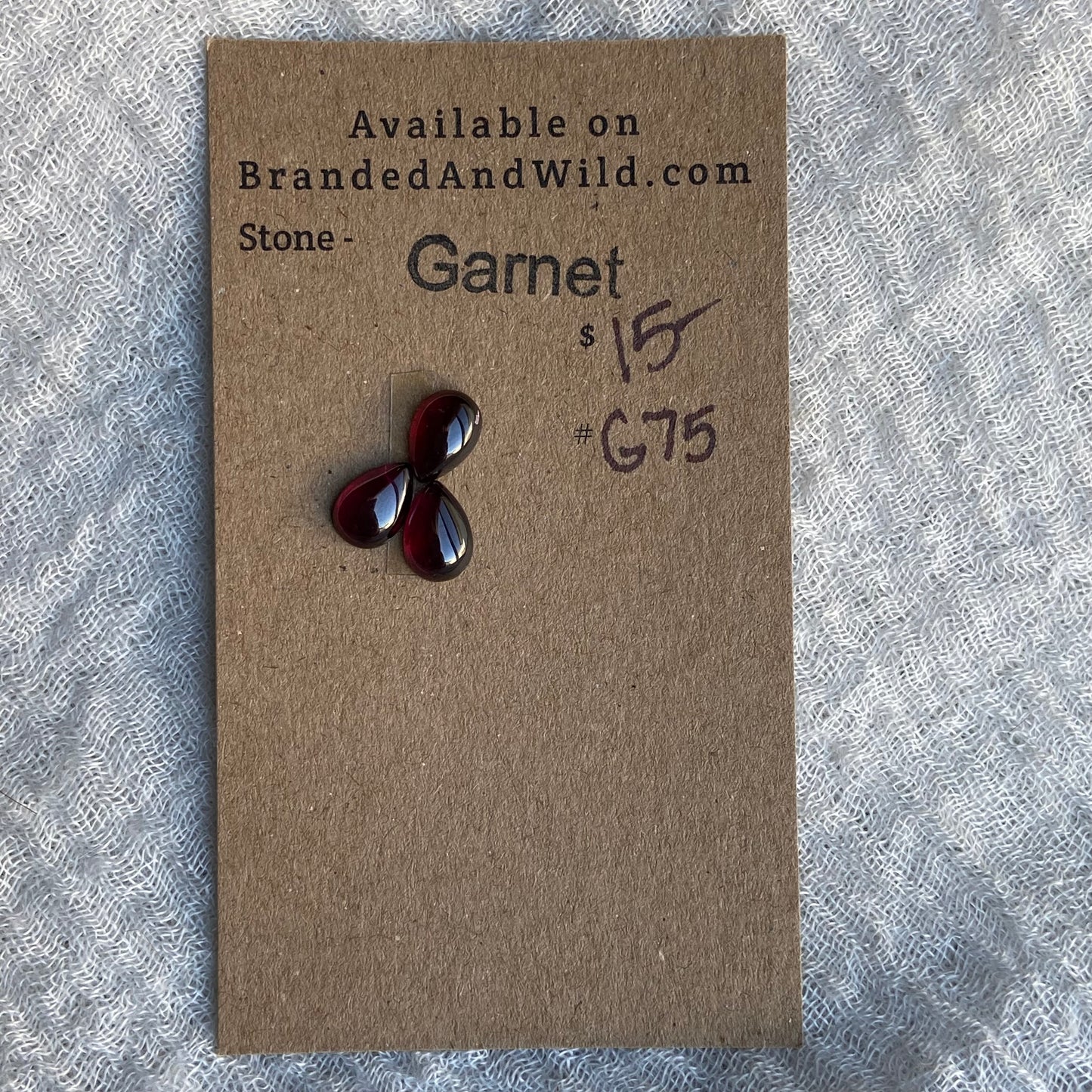 Garnet Cabochon - G75
