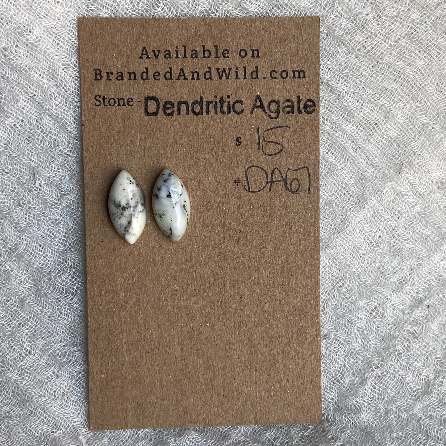 Dendritic Agate Cabochon - DA67