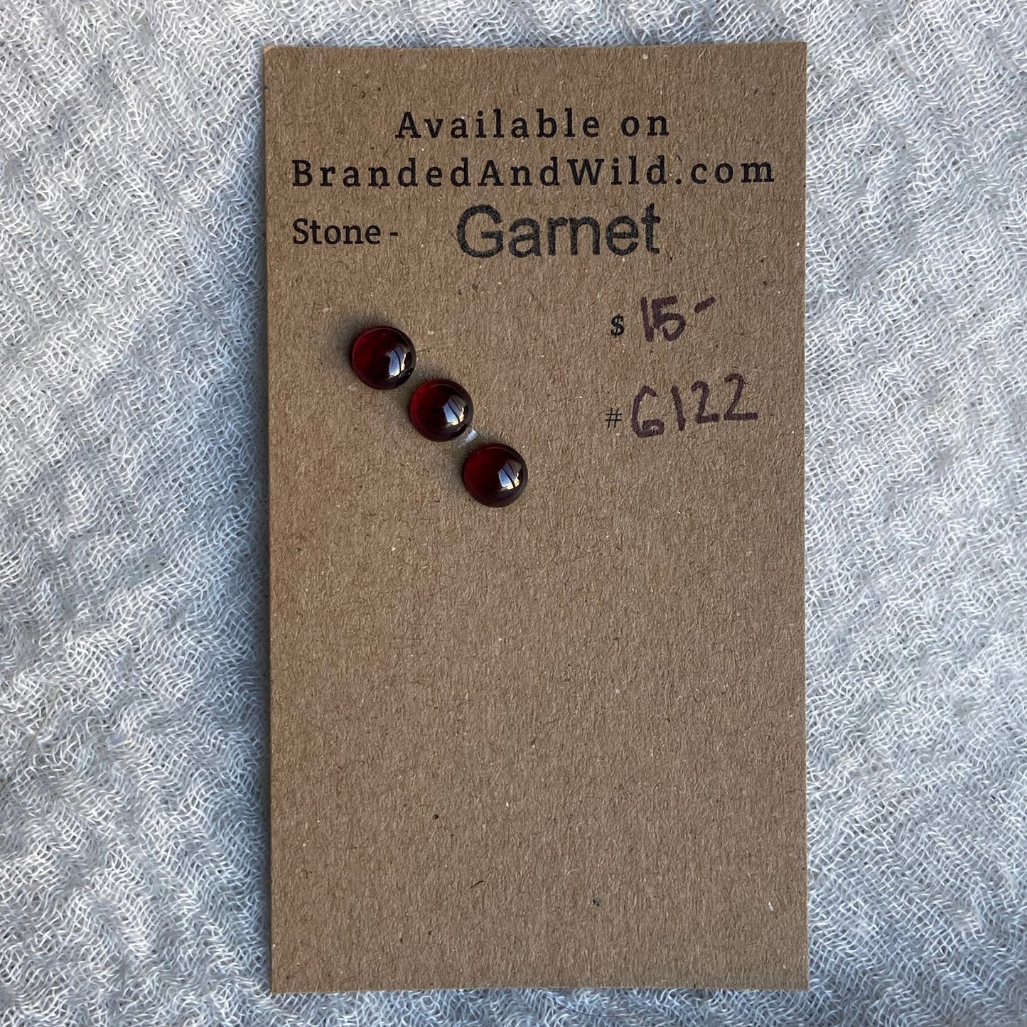 Garnet Cabochon - G122