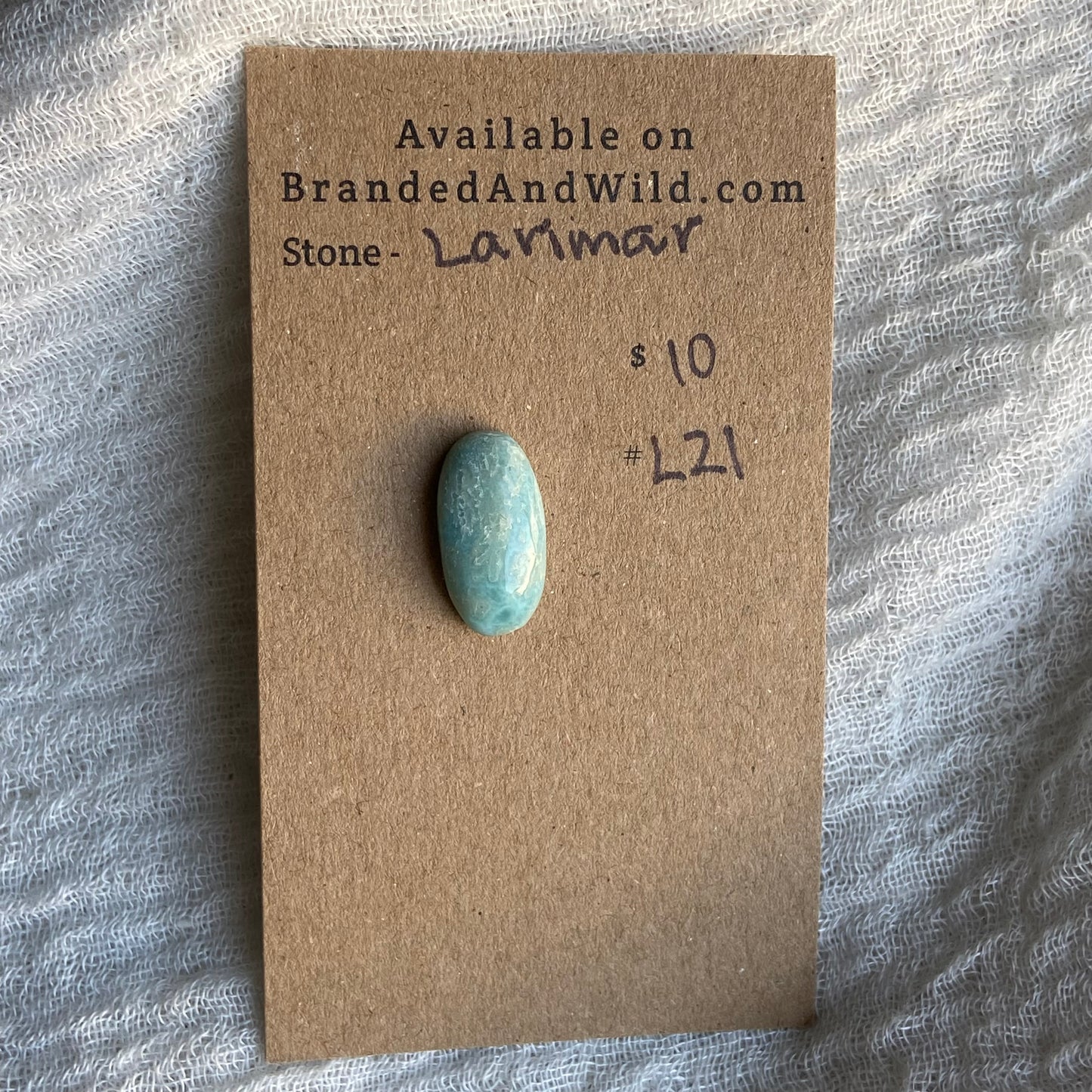 Larimar Cabochon - L21