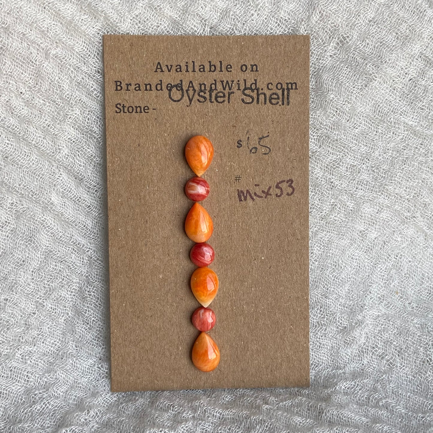 Oystershell Cabochon - MIX53