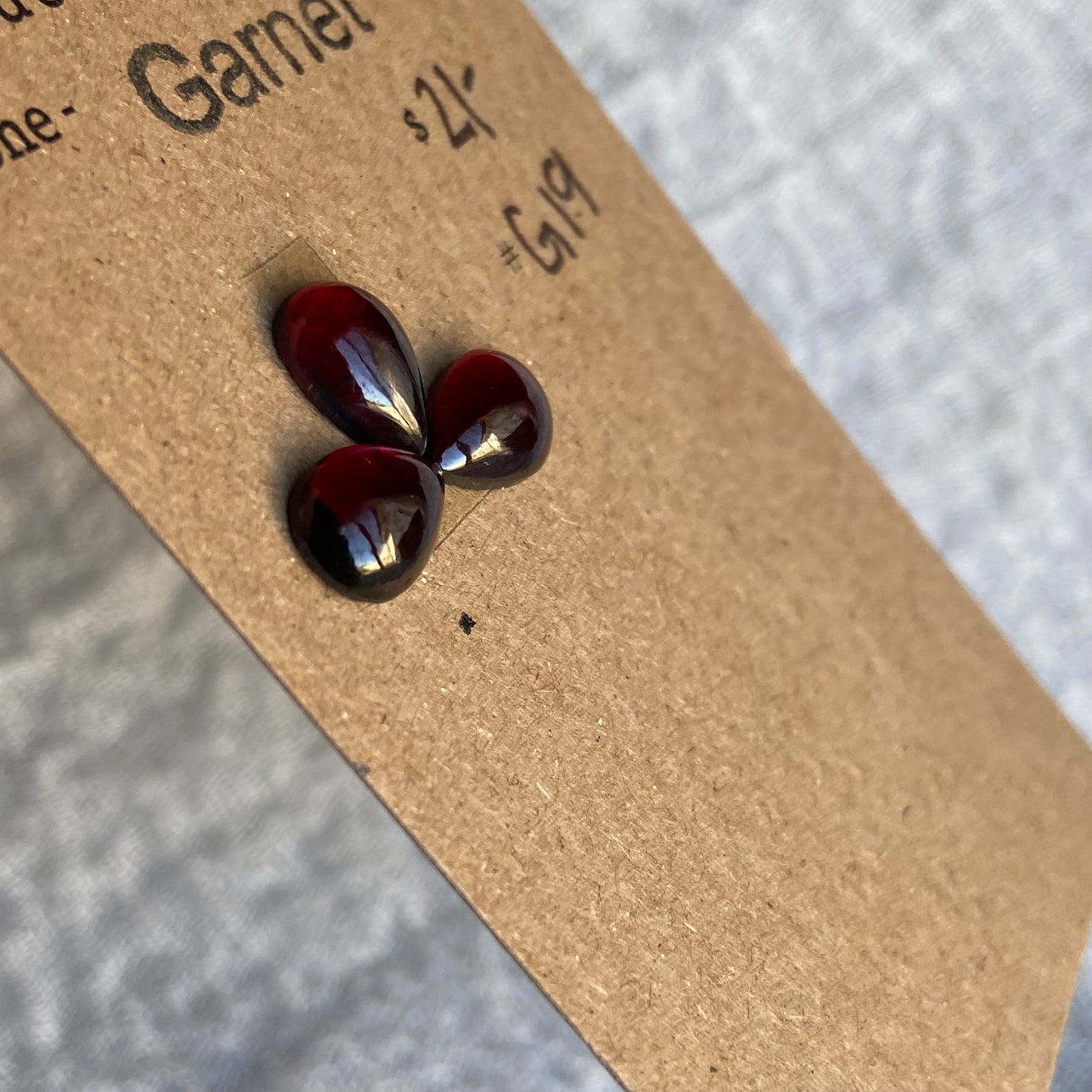 Garnet Cabochon - G19
