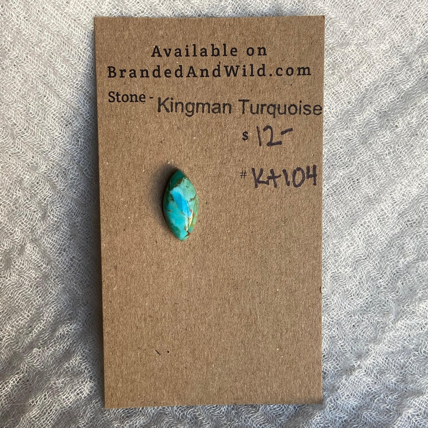 Kingman Turquoise Cabochon - KT104