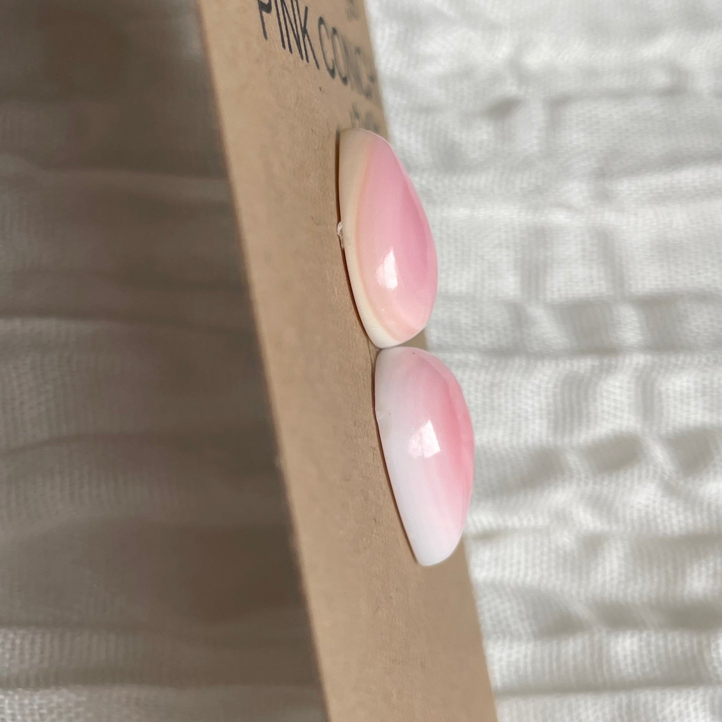 Pink Conch Cabochon - PC42 131D88EC-4C80-42C6-B1D8-0A8D1F853174 Brandedandwild.com