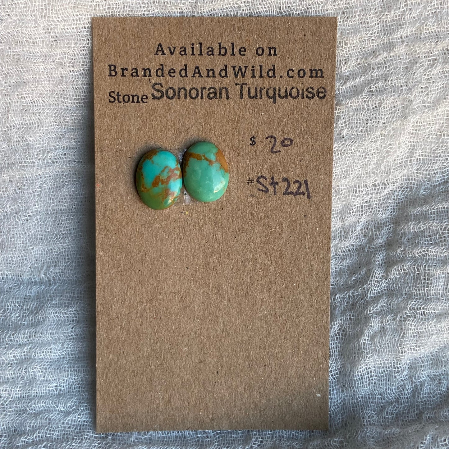 Sonoran Turquoise Cabochon - ST221