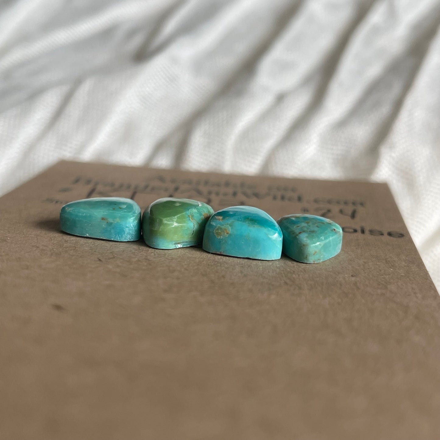 Kingman Turquoise Cabochon - KT123 13BAAD86-BF92-44D9-B73E-E6BED6906072 Brandedandwild.com