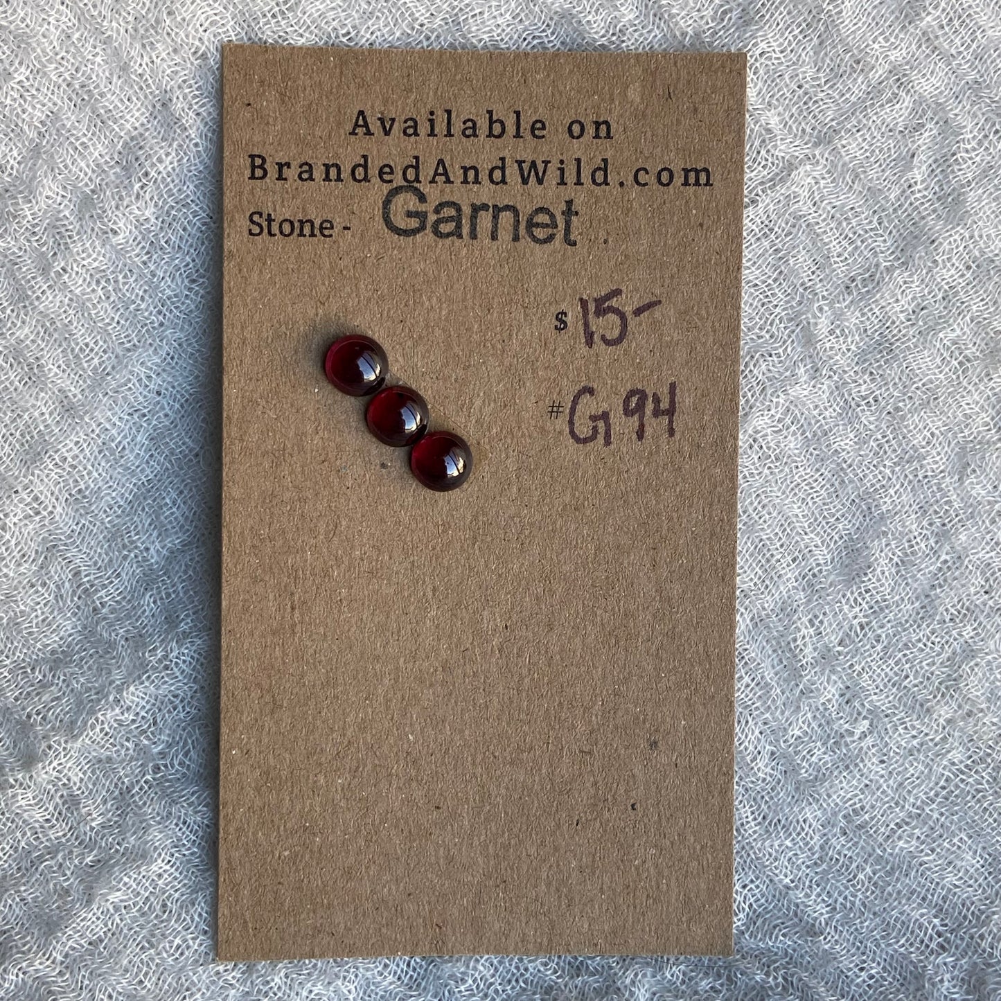 Garnet Cabochon - G94