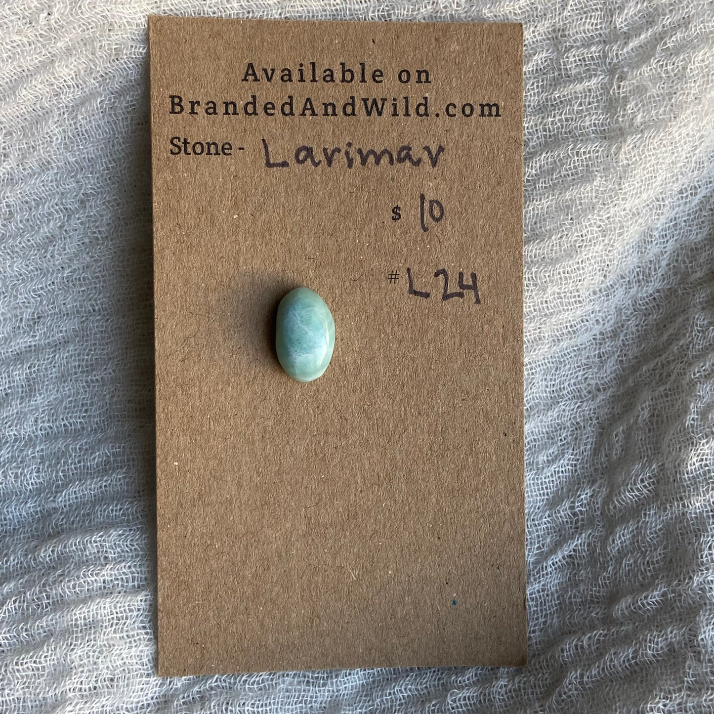 Larimar Cabochon - L24