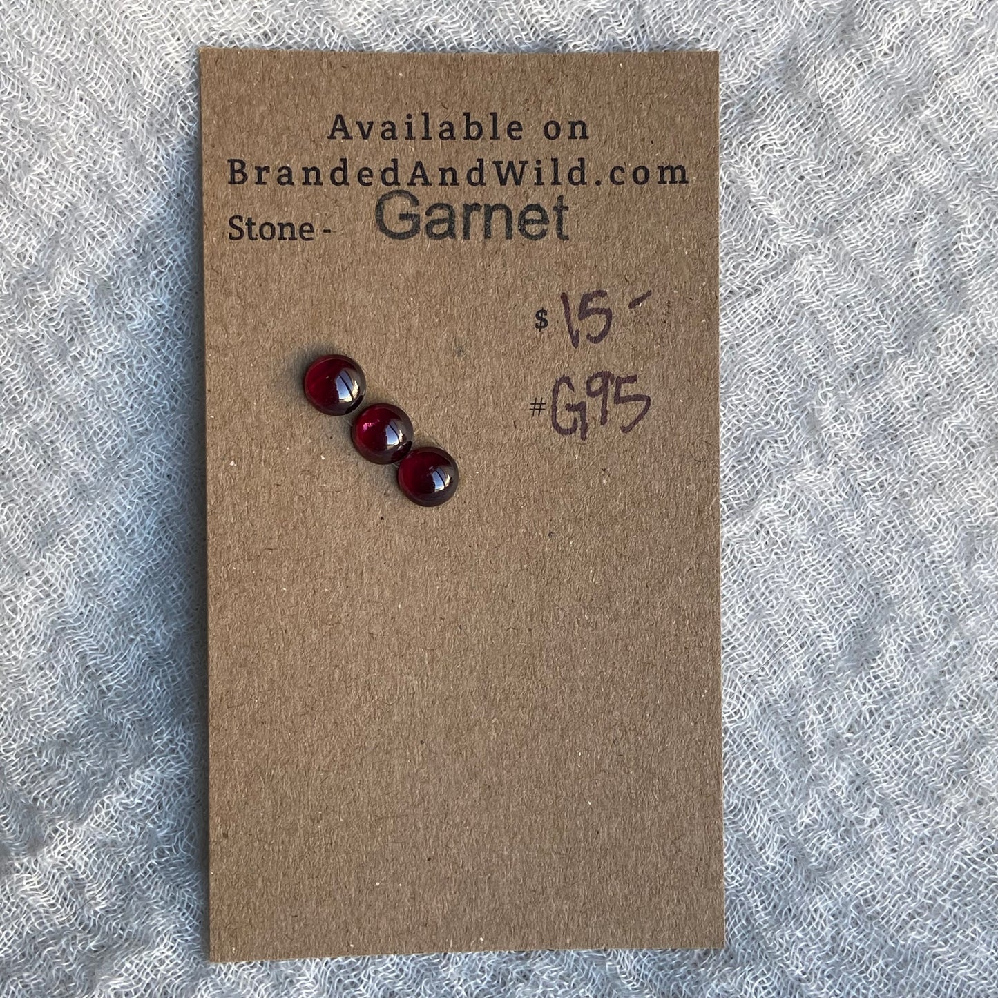 Garnet Cabochon - G95