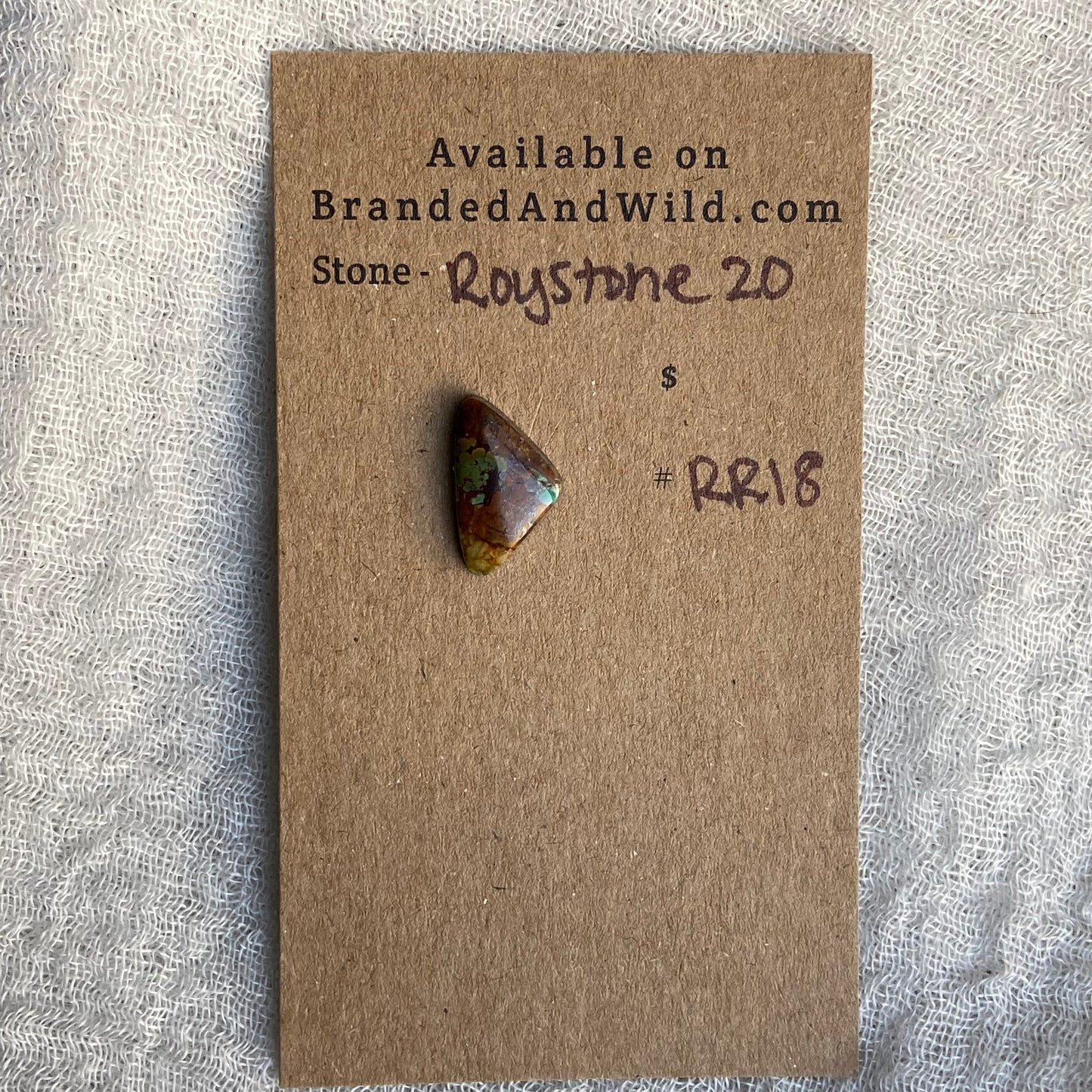 Royston Ribbon Turquoise Cabochon RR18