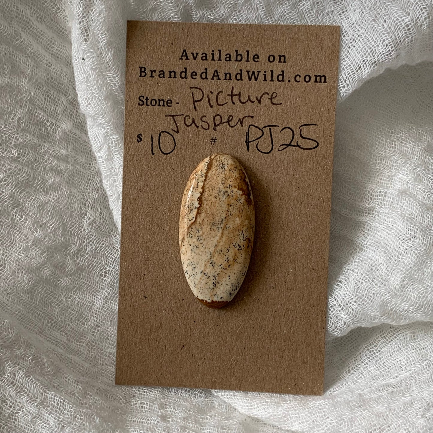 Picture Jasper cabochon - PJ25