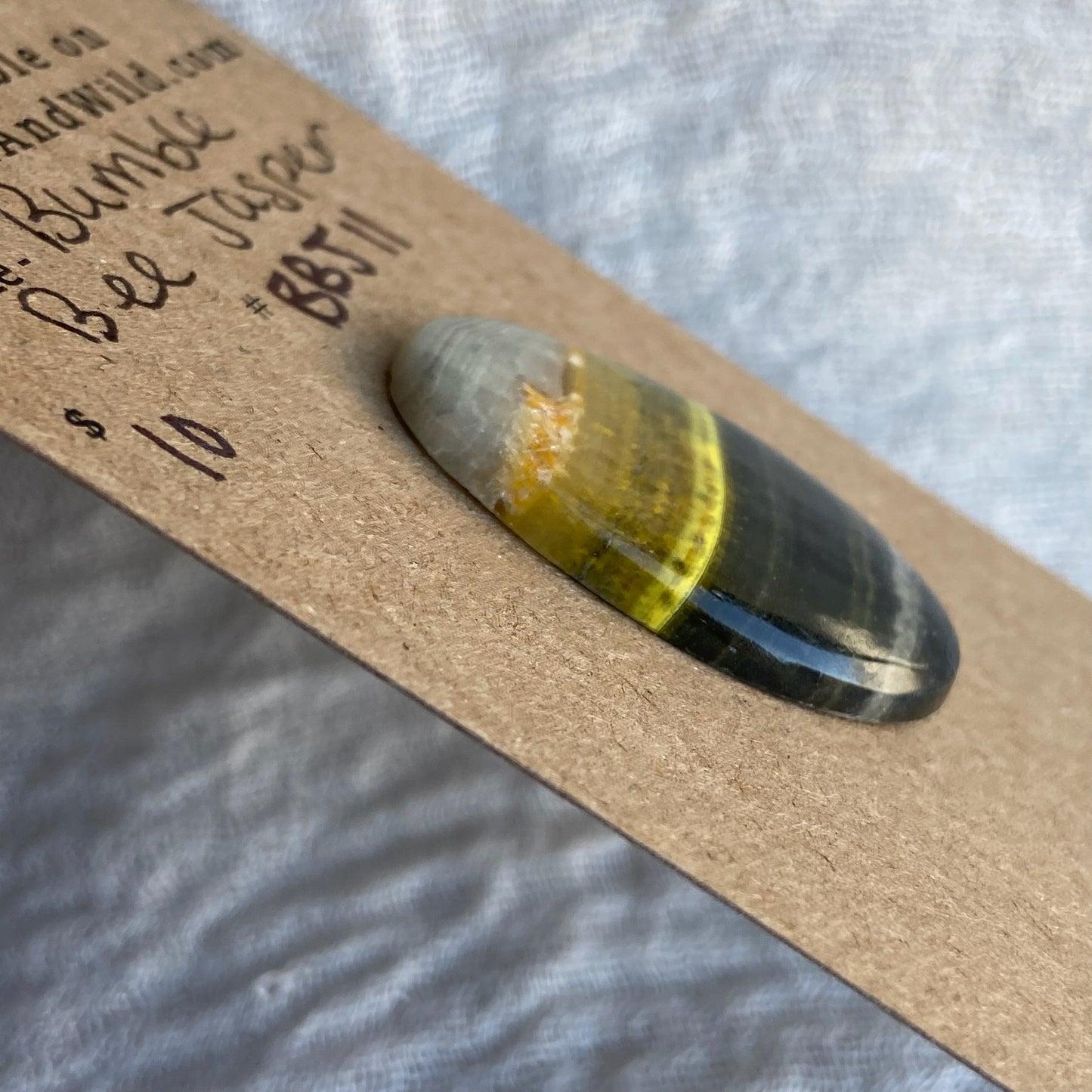 Bumblebee Jasper Cabochon - BBJ11