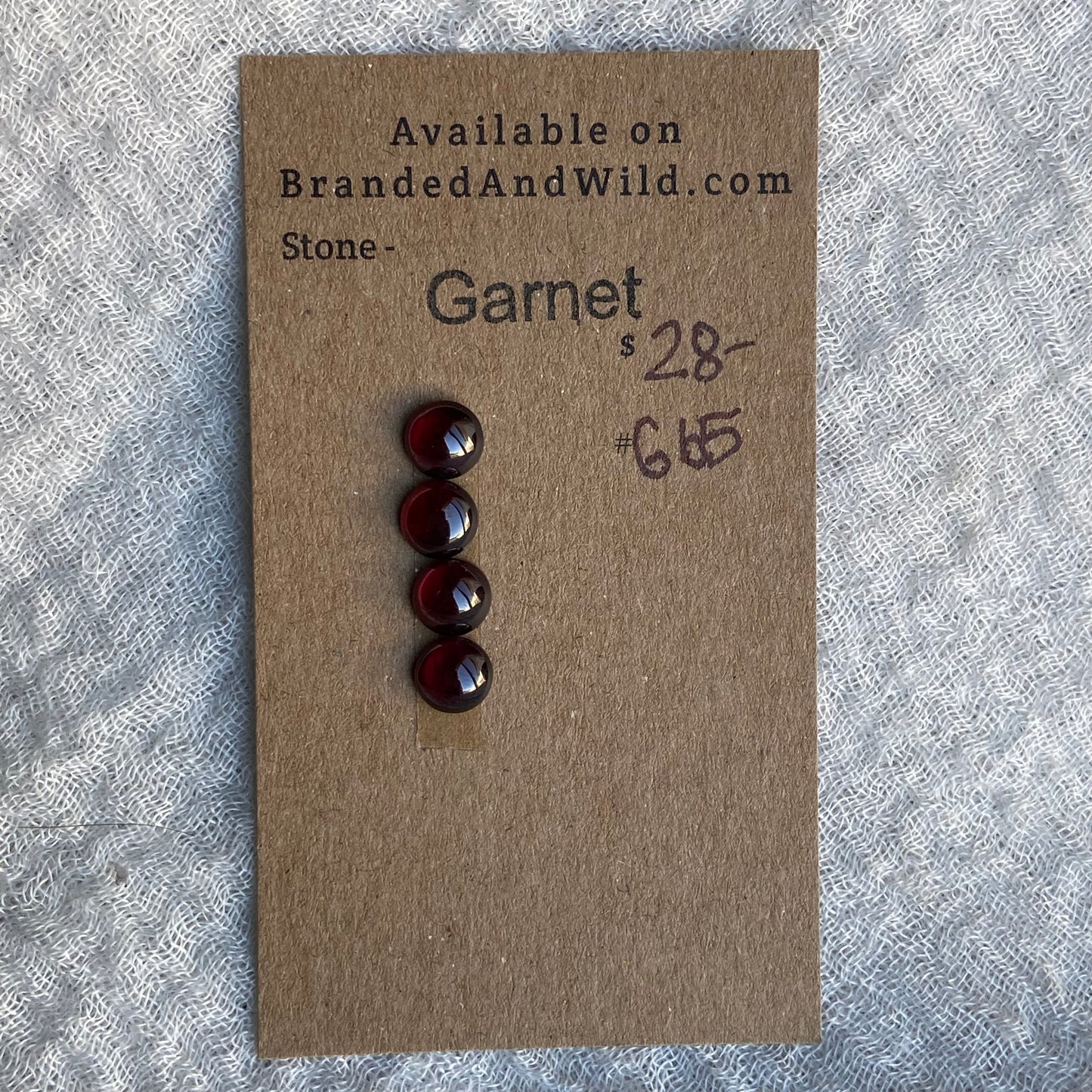 Garnet Cabochon - G65
