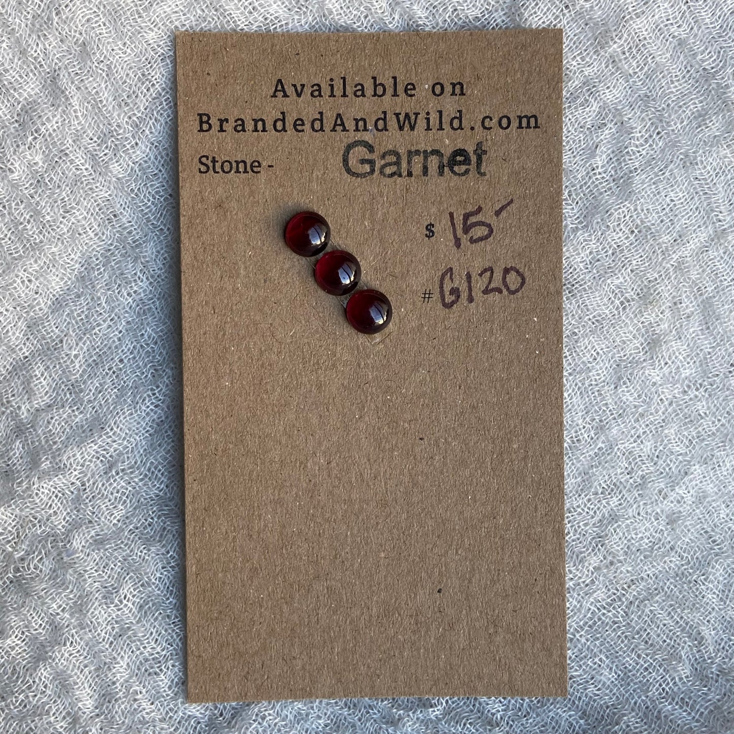 Garnet Cabochon - G120