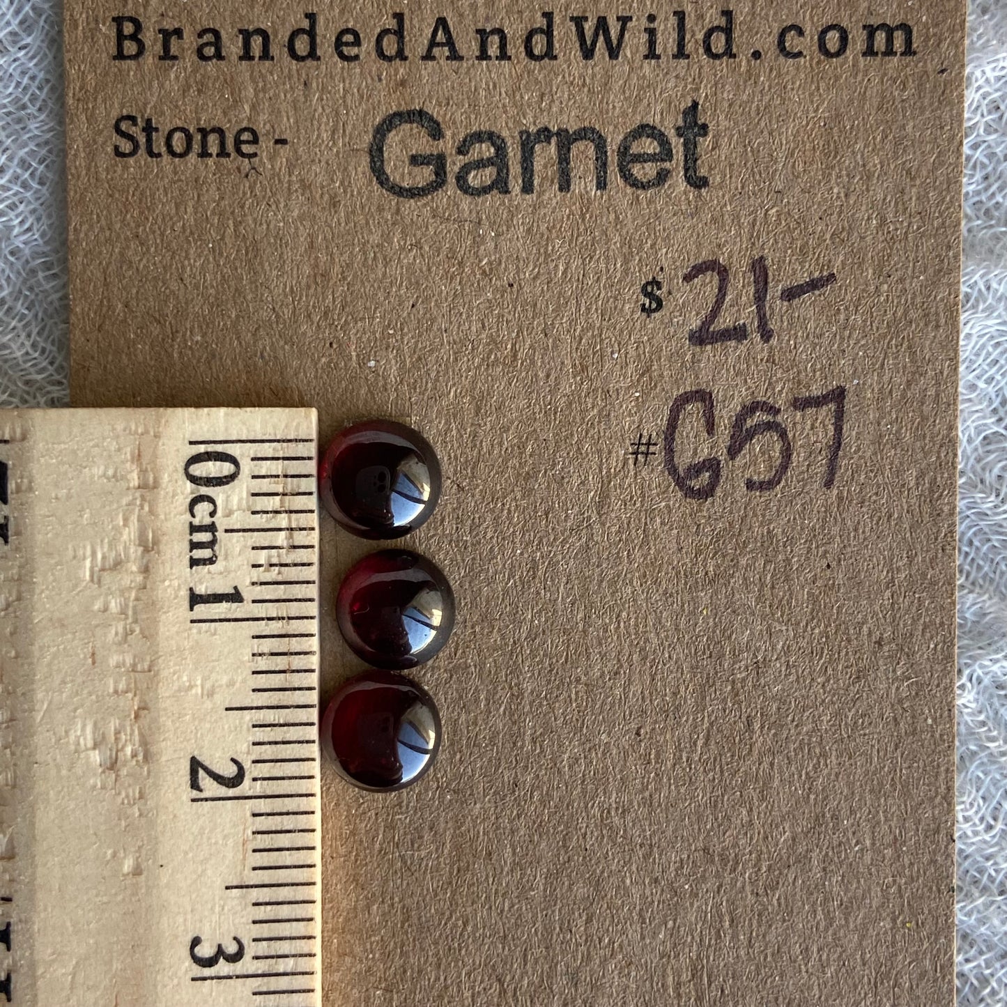 Garnet Cabochon - G57