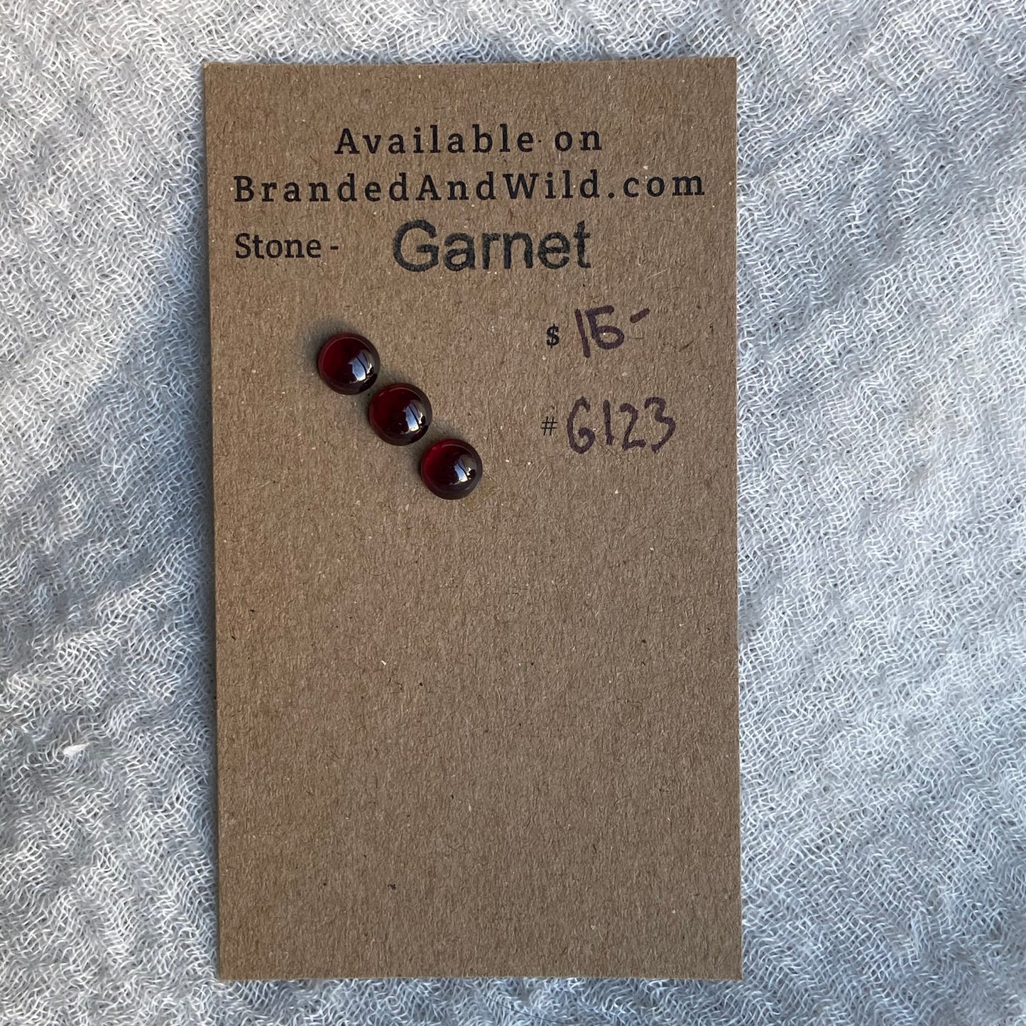 Garnet Cabochon - G123