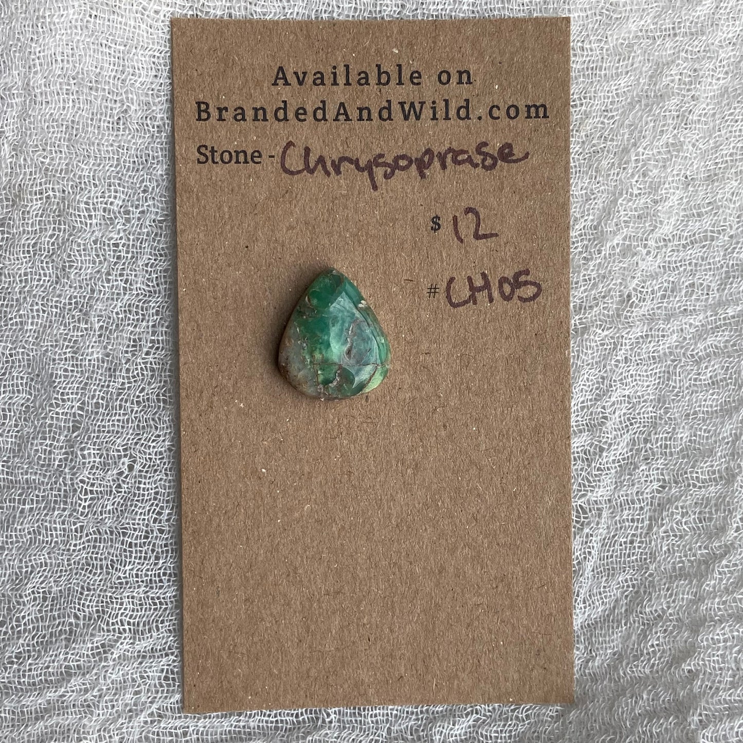 Chrysoprase Cabochon - Ch05