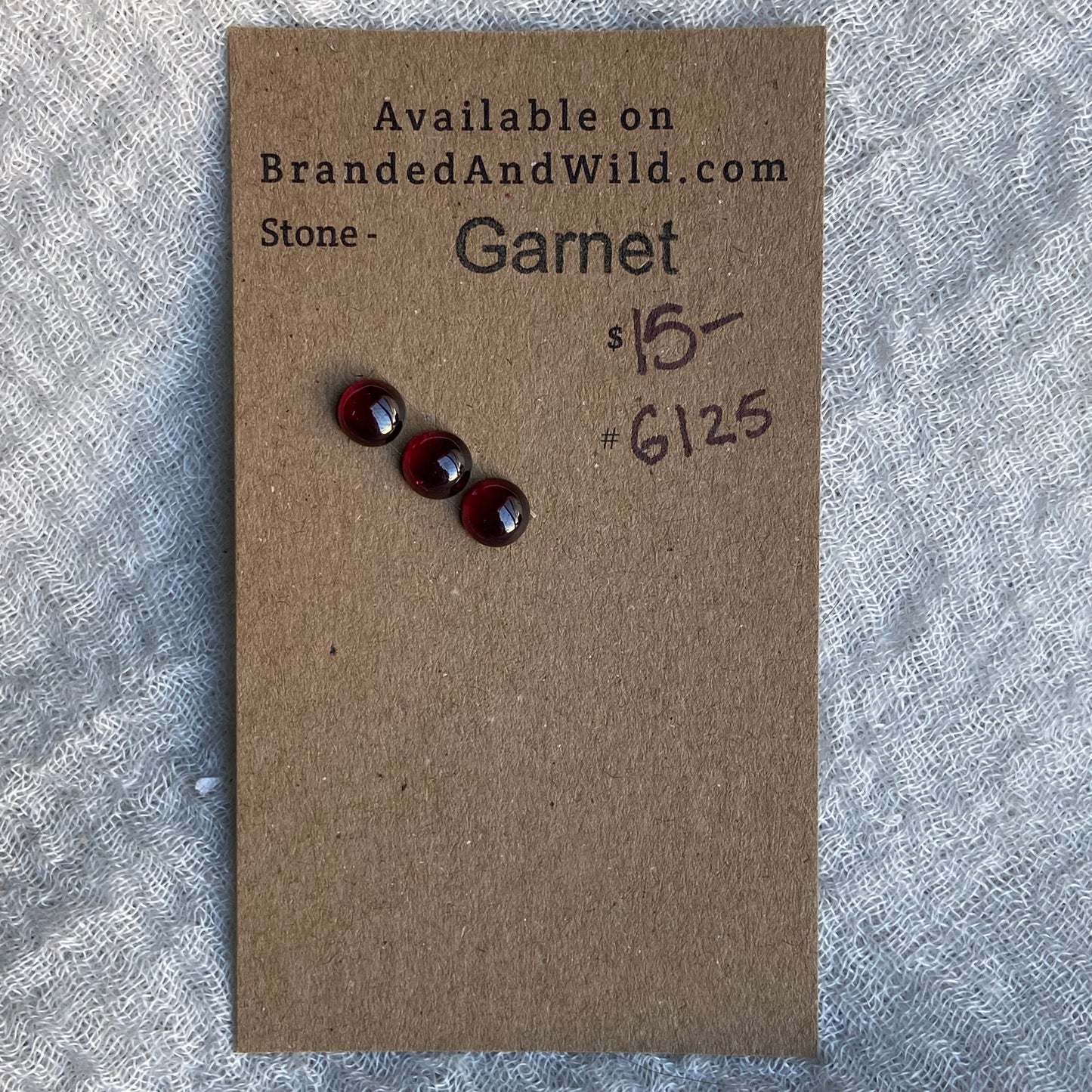 Garnet Cabochon - G125
