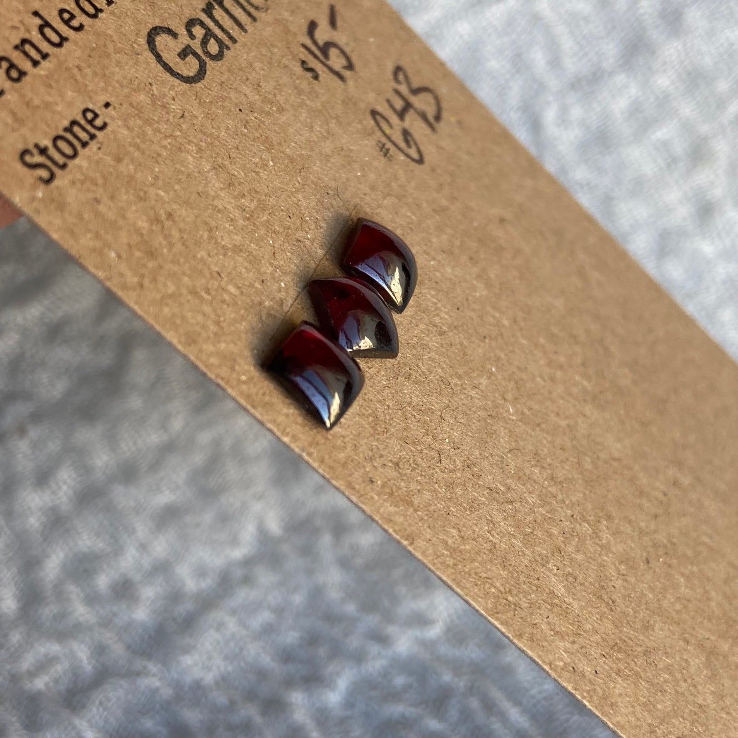 Garnet Cabochon - G43