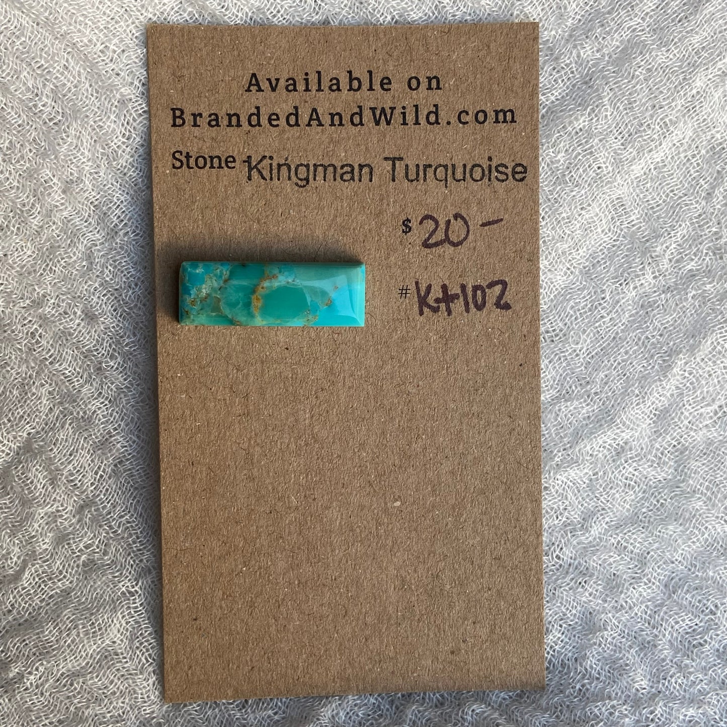 Kingman Turquoise Cabochon - KT102