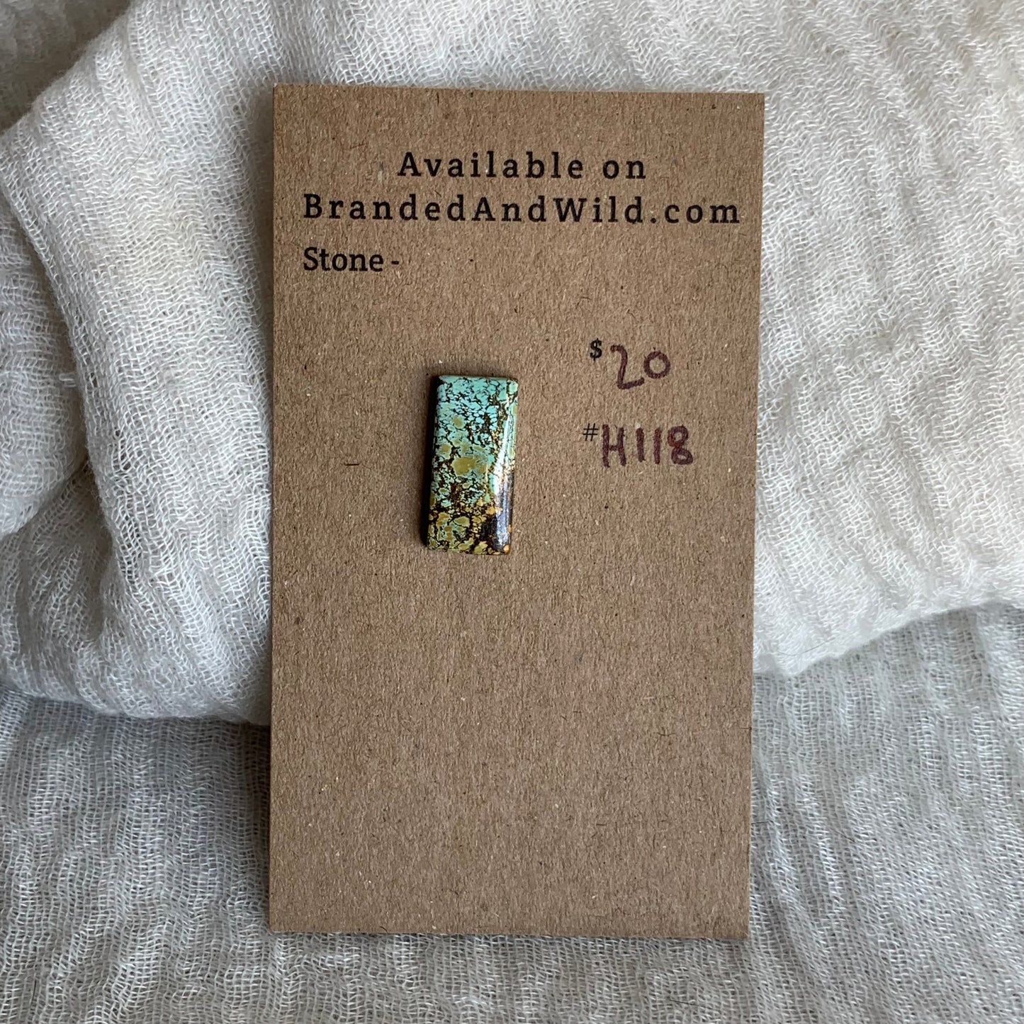 Hubei Turquoise Cabochon - H118