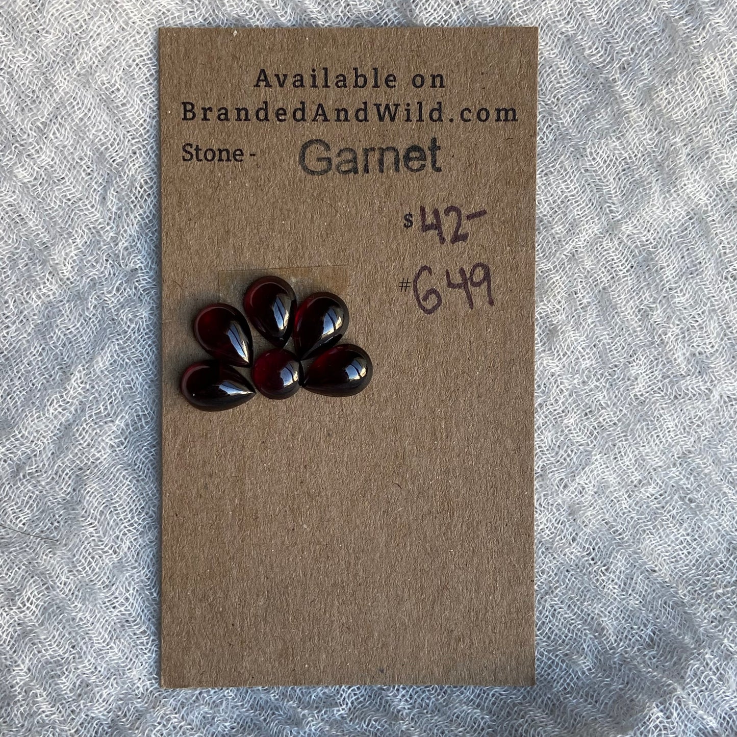 Garnet Cabochon - G49