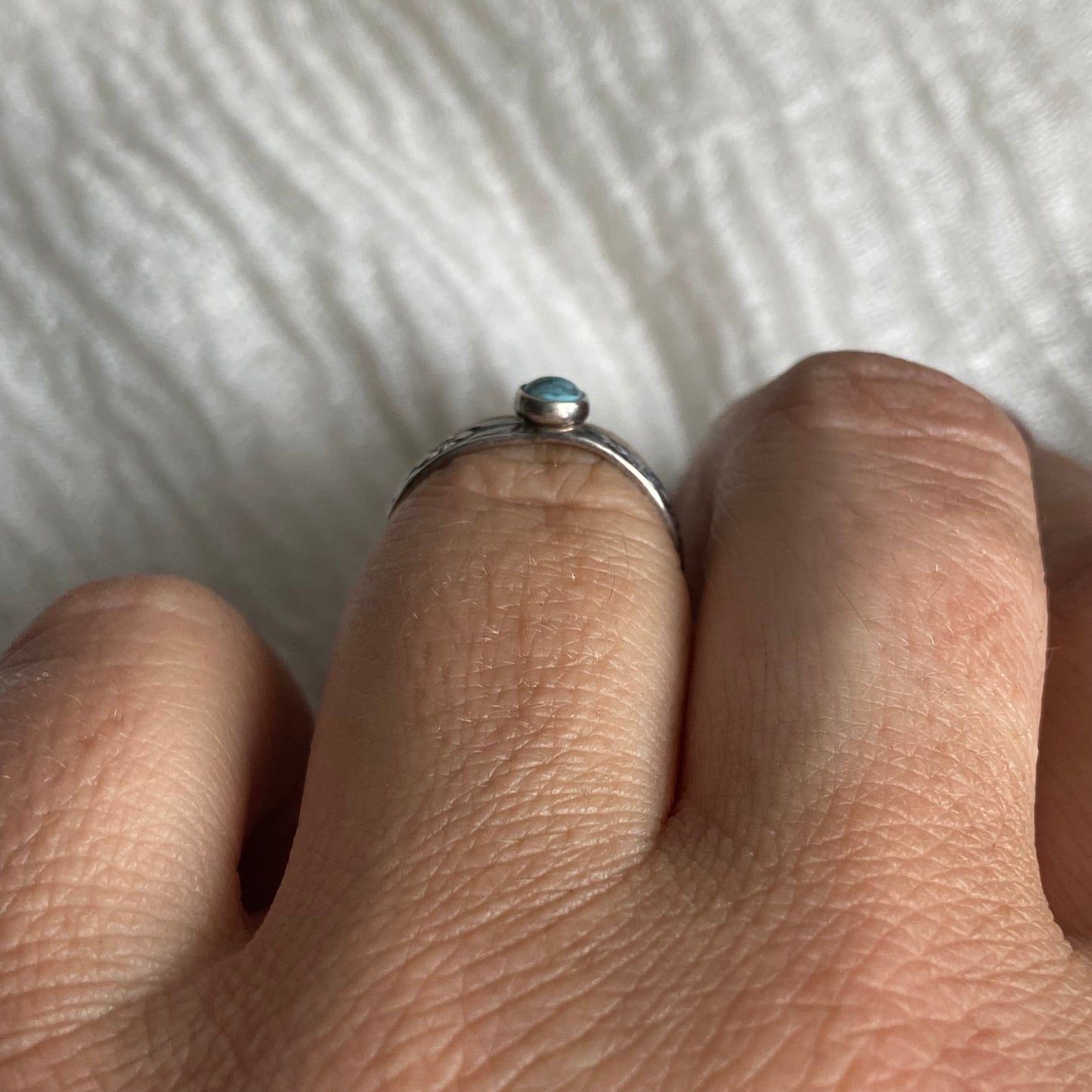 Sterling Silver Ring - R118 Size - 7
