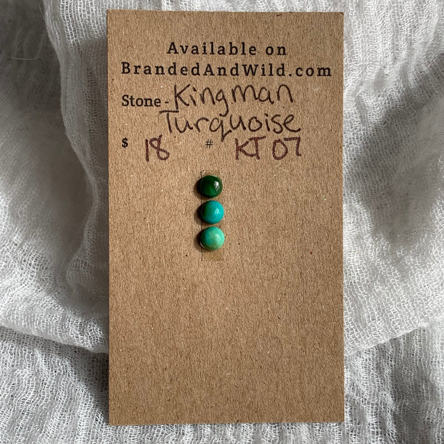 Kingman Turquoise Cabochon - KT07