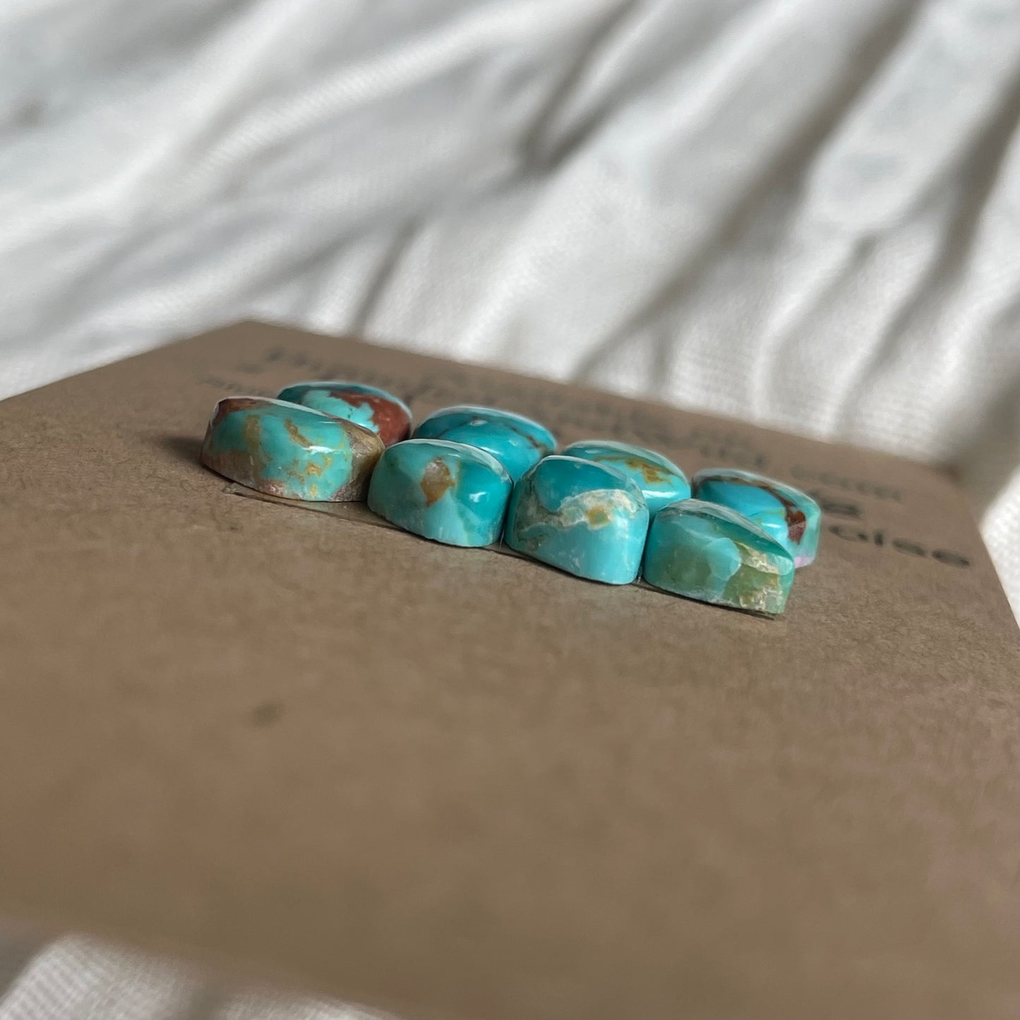 Kingman Turquoise Cabochon - KT121 1AE5DBA4-FFC5-446D-AD08-0E09BE8F3176 Brandedandwild.com