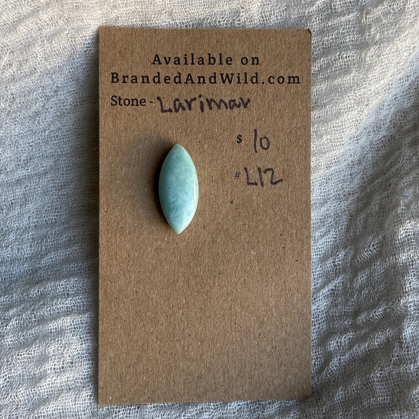 Larimar Cabochon - L12