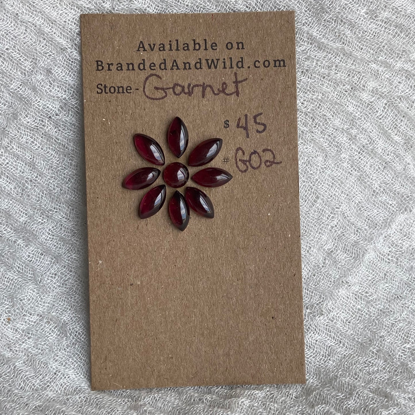 Garnet Cabochon - G02