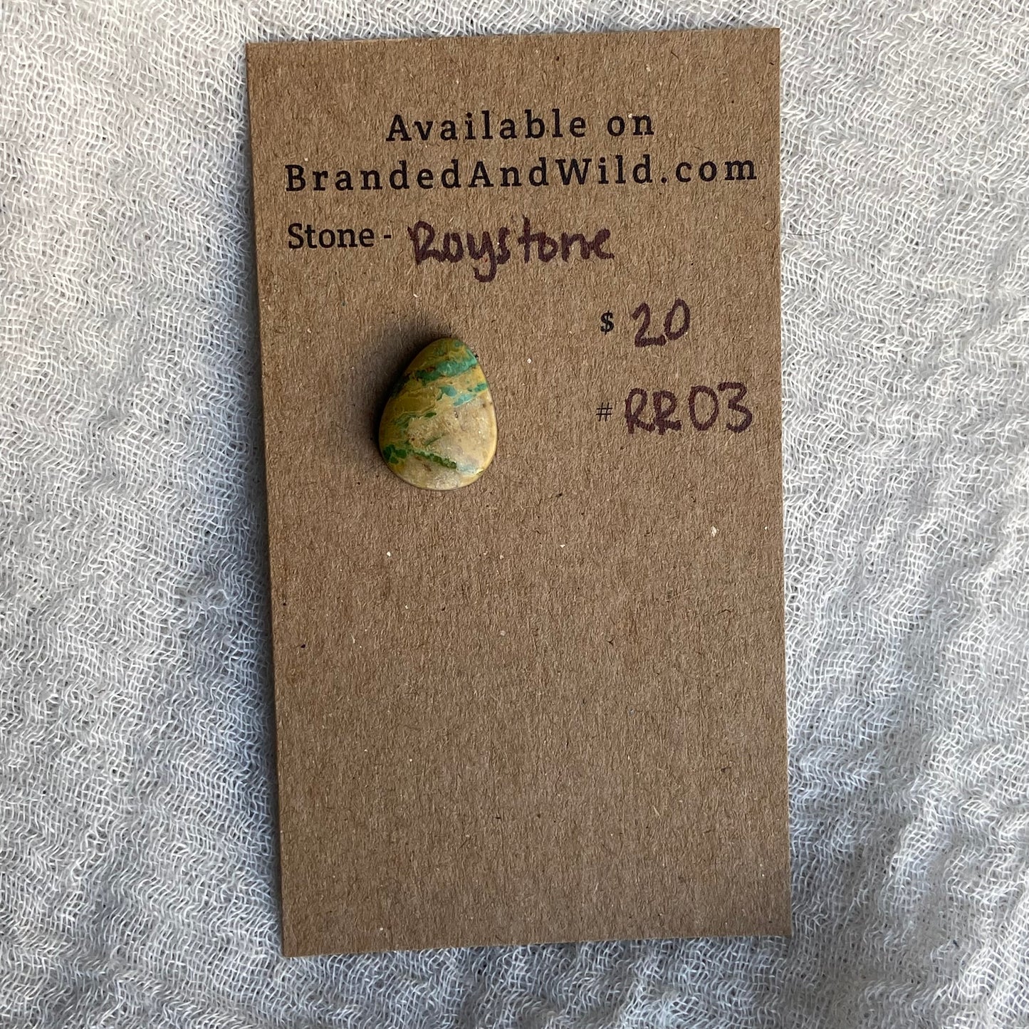 Royston Ribbon Turquoise Cabochon RR03