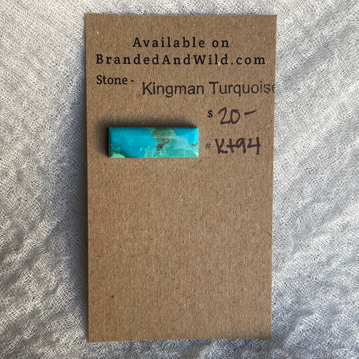 Kingman Turquoise Cabochon - KT94
