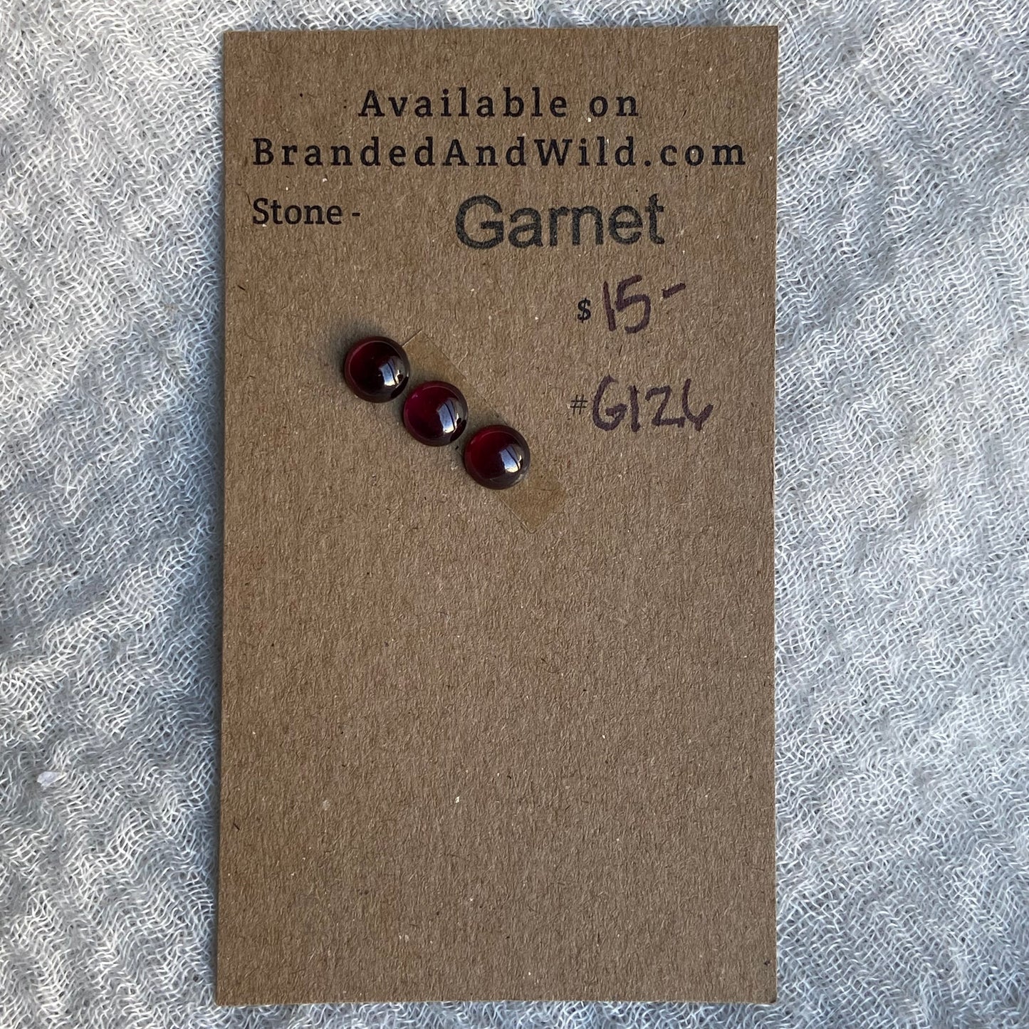 Garnet Cabochon - G126