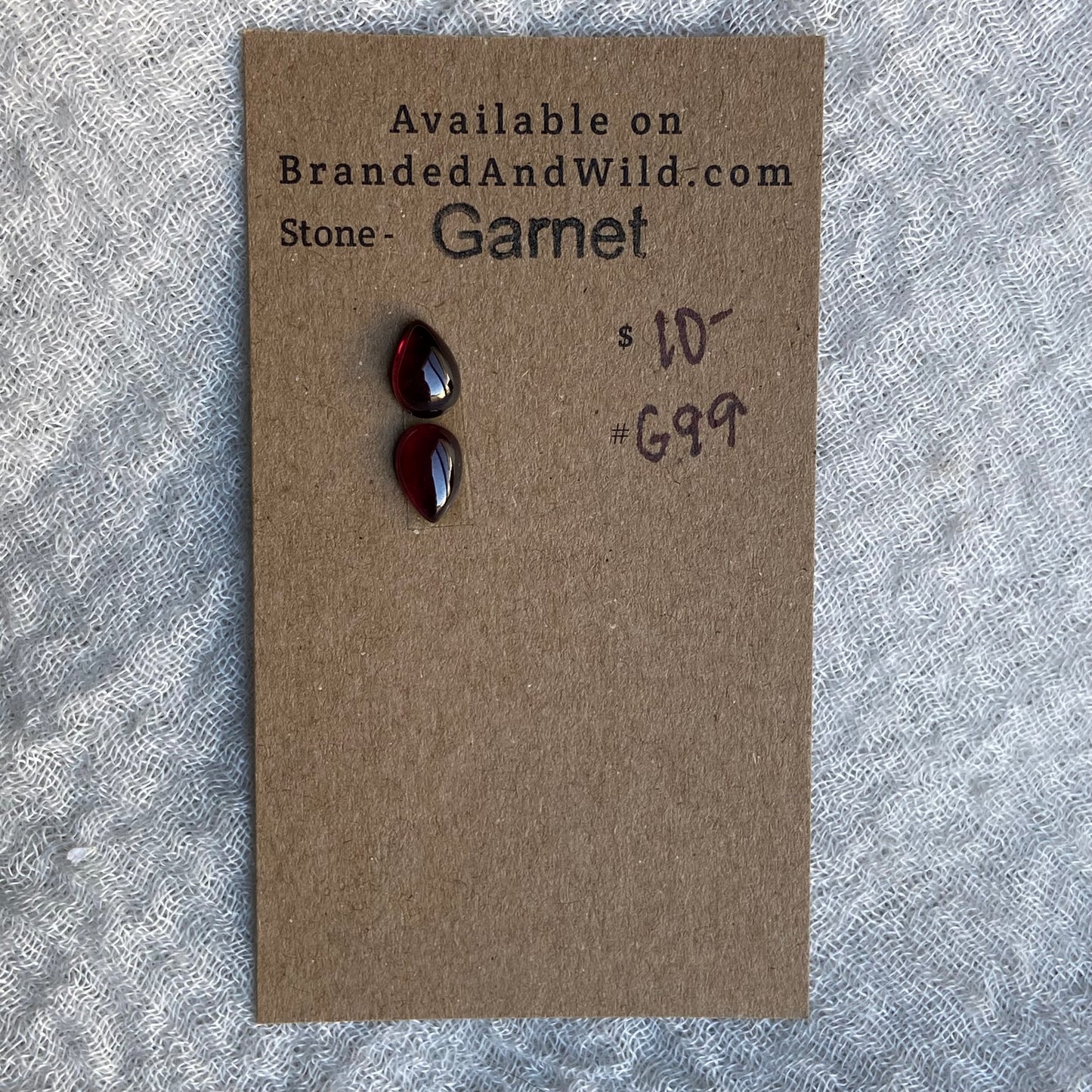 Garnet Cabochon - G99