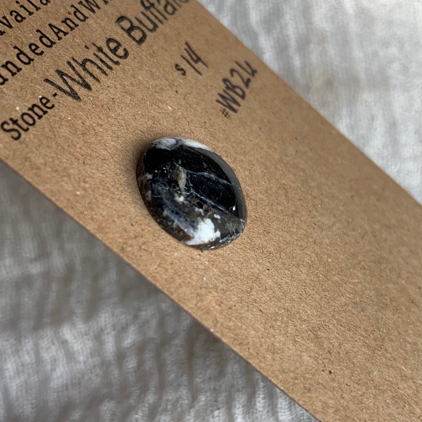 White Buffalo Cabochon - WB26