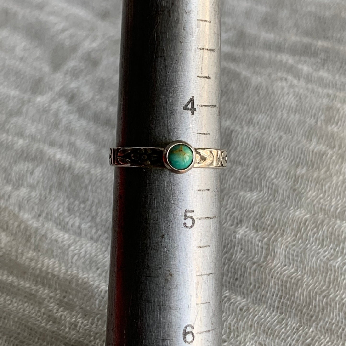 Sterling Silver Ring - R12 Size - 4.5