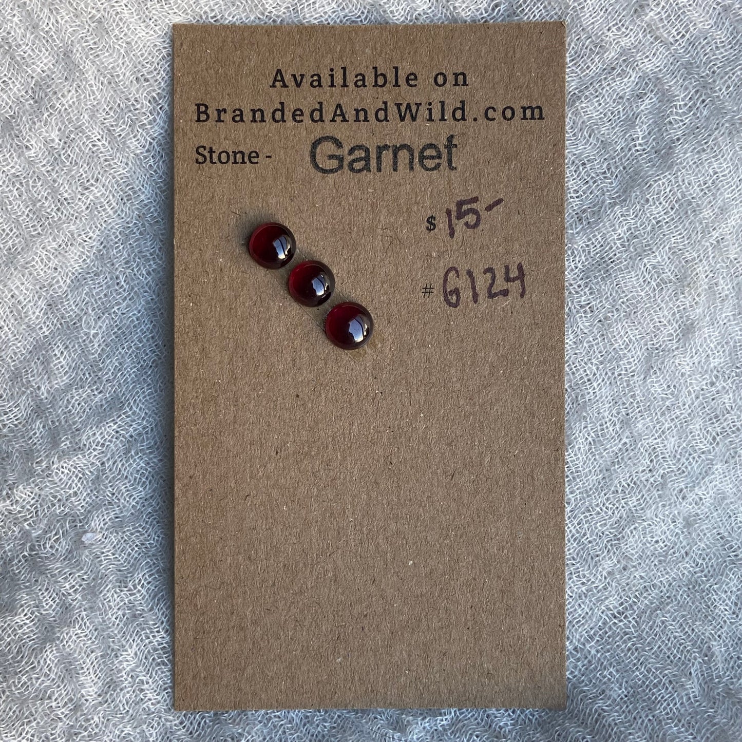 Garnet Cabochon - G124