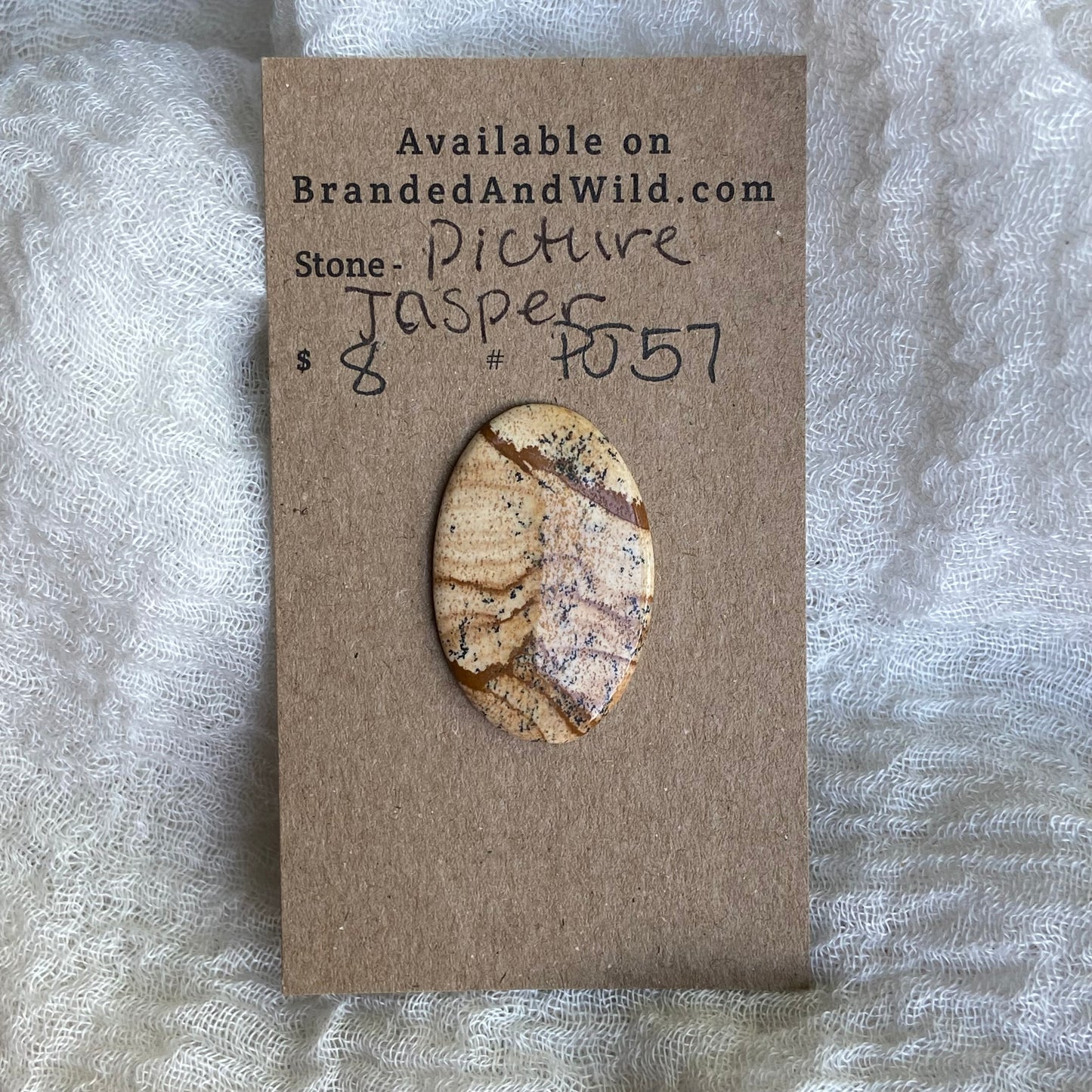 Picture Jasper Cabochon - PJ57