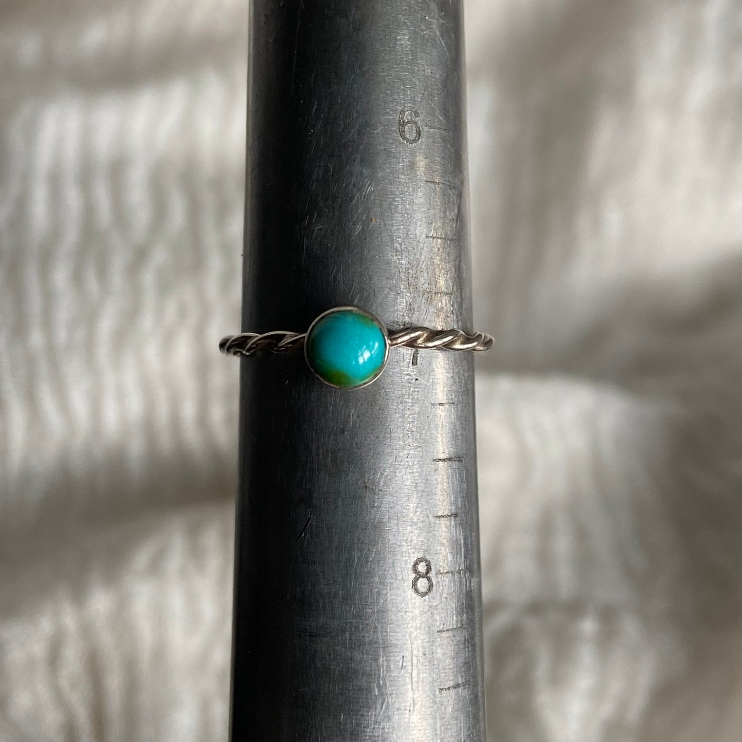 Sterling Silver Ring - R56 Size - 7