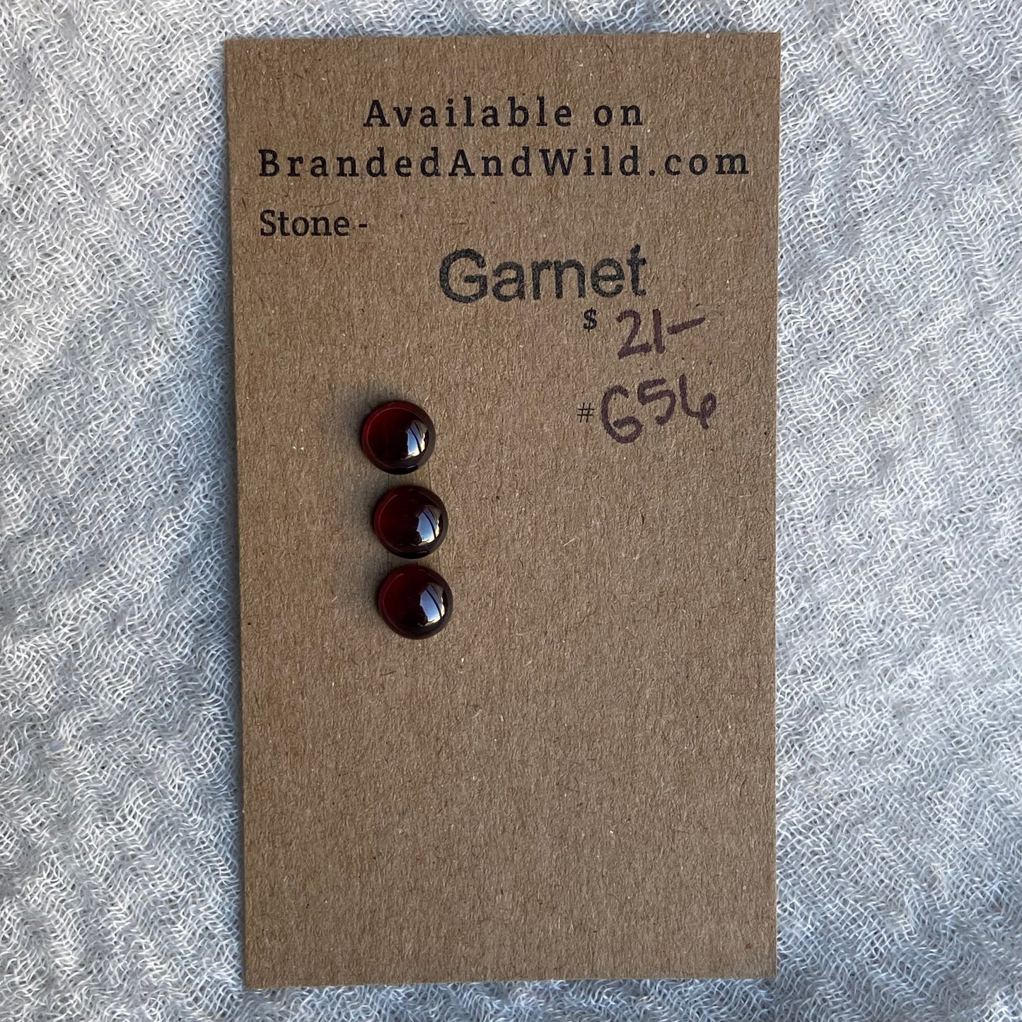Garnet Cabochon - G56